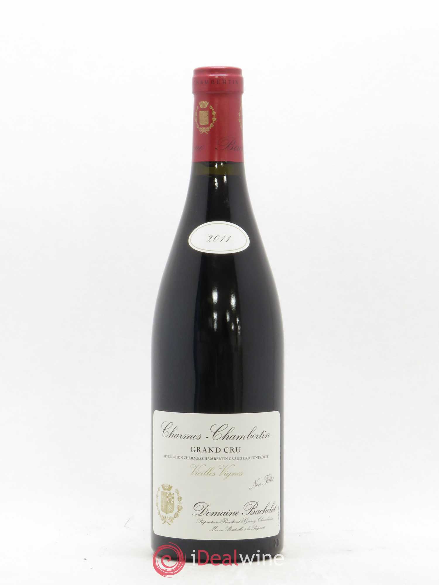 Charmes-Chambertin Grand Cru Vieilles Vignes Denis Bachelet (Domaine) 2011 - Lot de 1 bouteille - 0