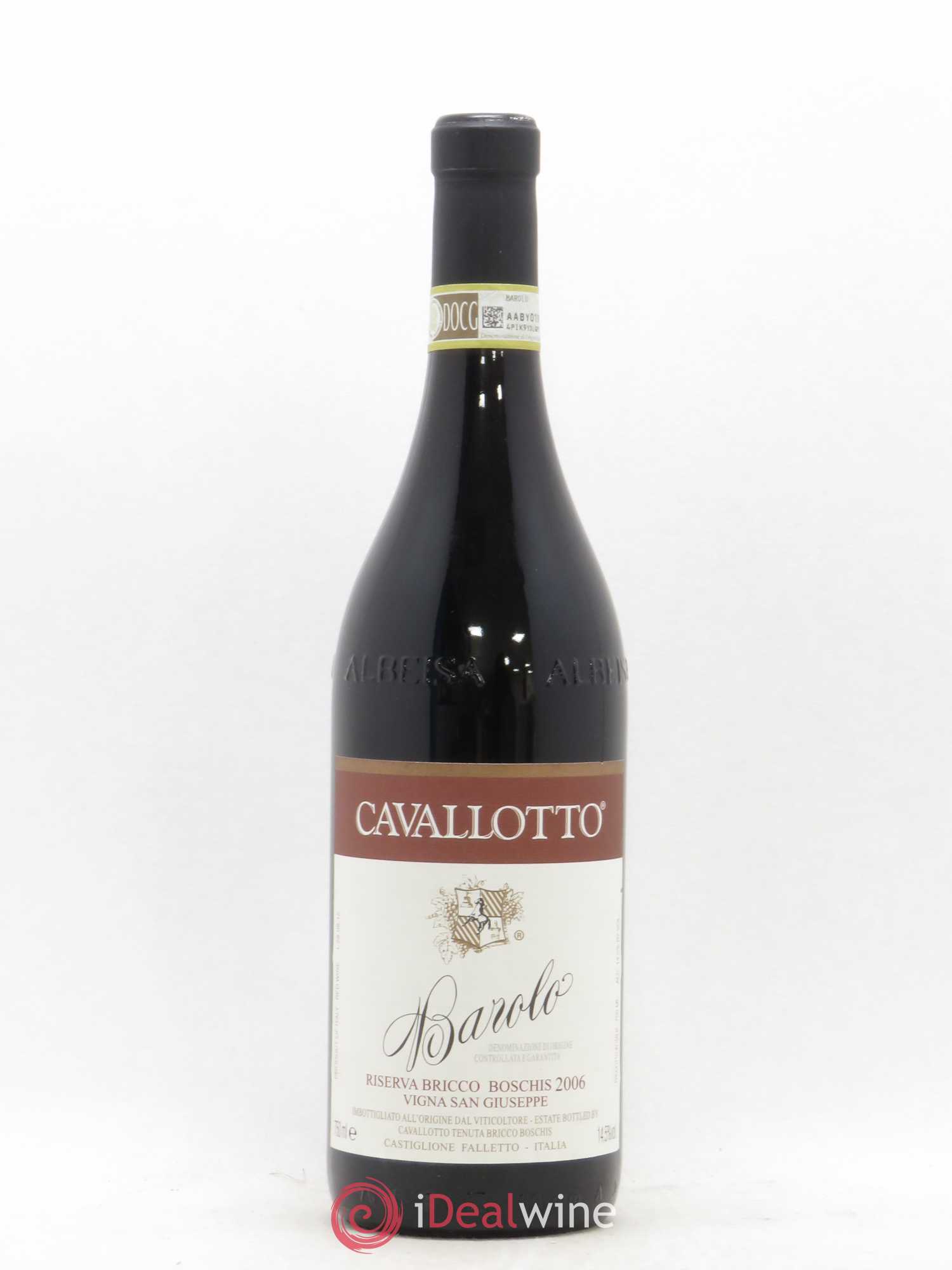 Barolo Cavallotto Bricco Boschis Vigna San Giuseppe 2006 - Posten von 1 Flasche - 0