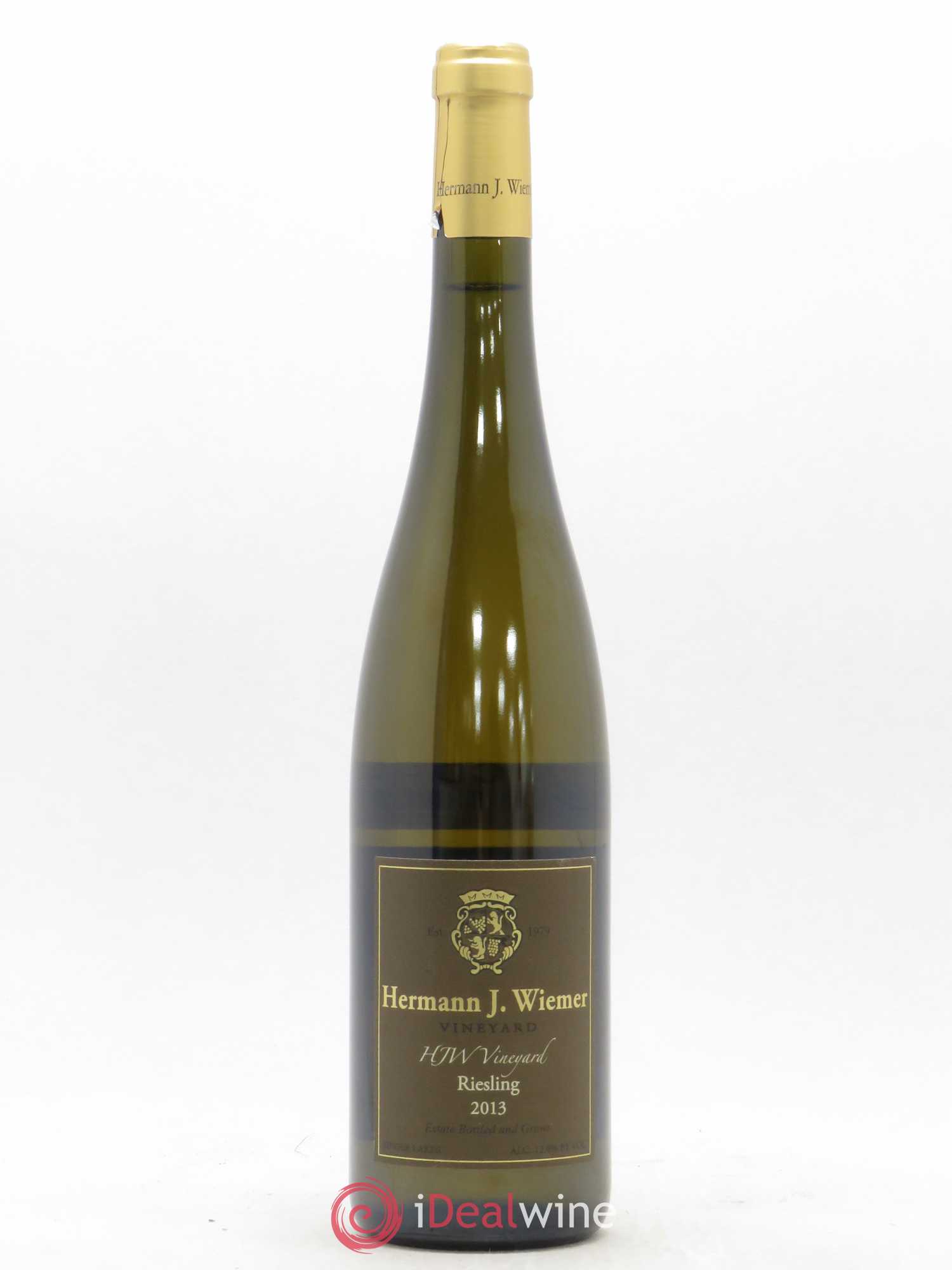 Riesling Hermann J. Wiemer HJW Vineyard 2013 - Lotto di 1 bottiglia - 0