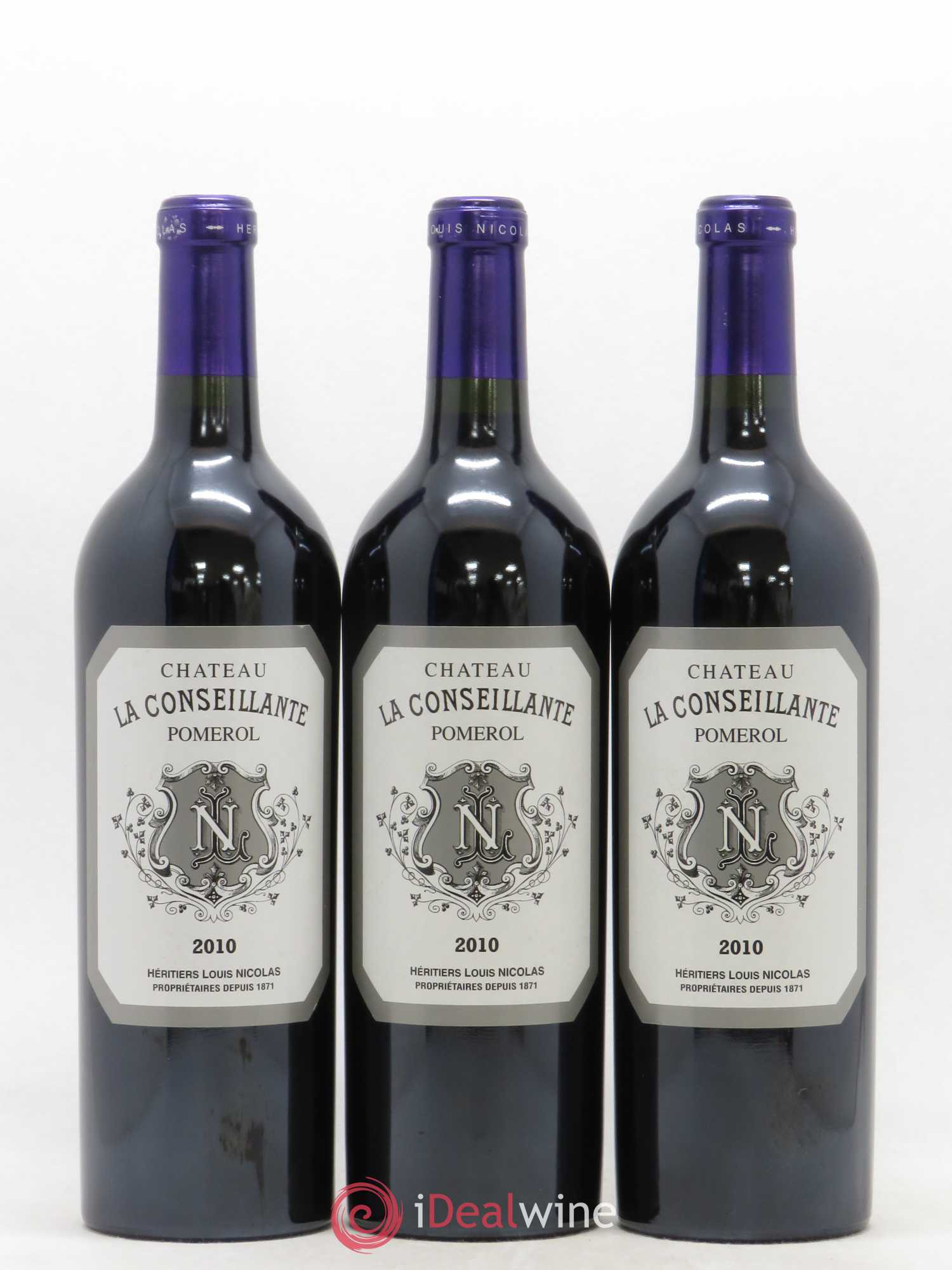 Château la Conseillante 2010 - Lot de 3 bouteilles - 0