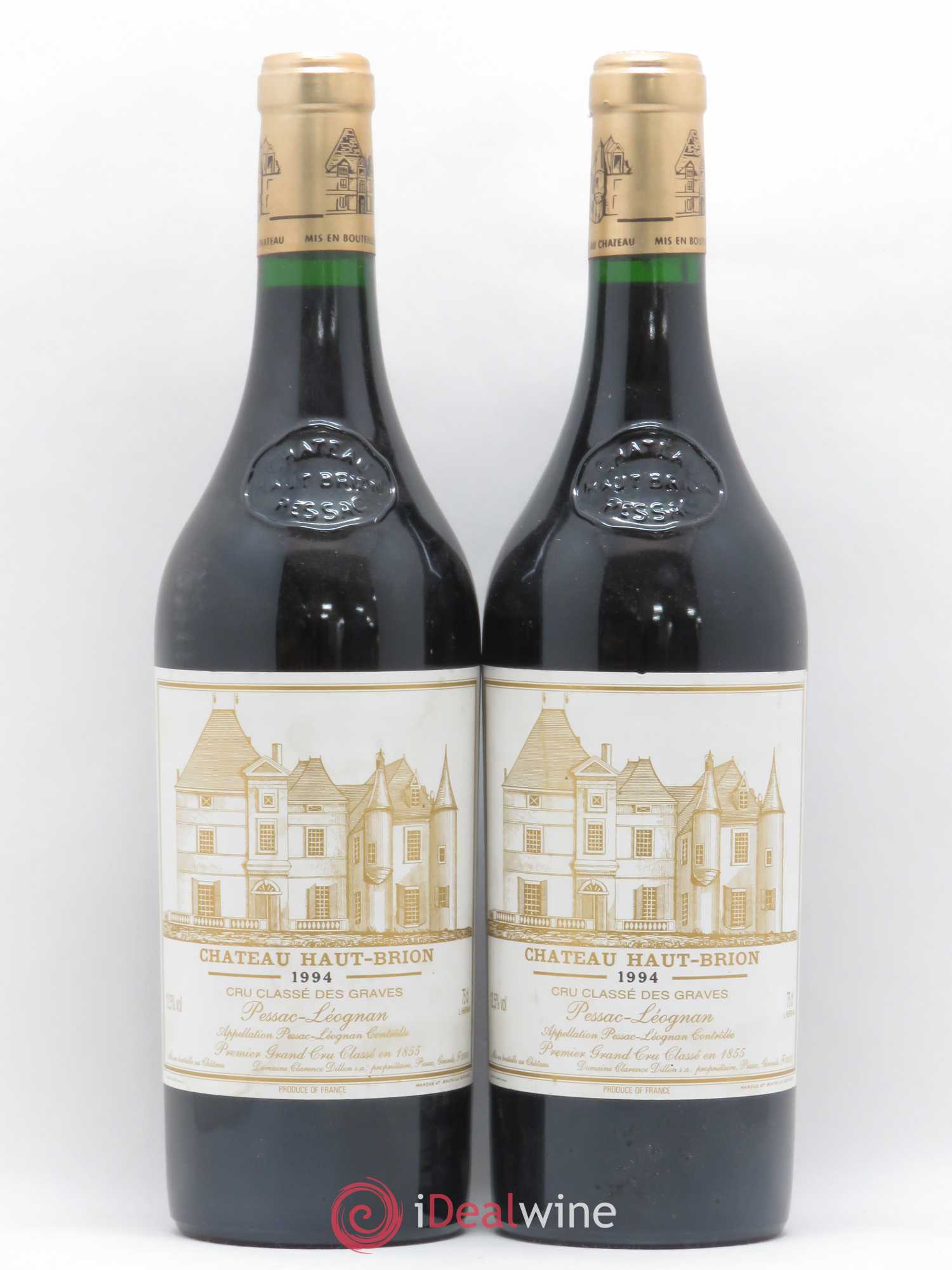 Château Haut Brion 1er Grand Cru Classé 1994 - Lot de 2 bouteilles - 0