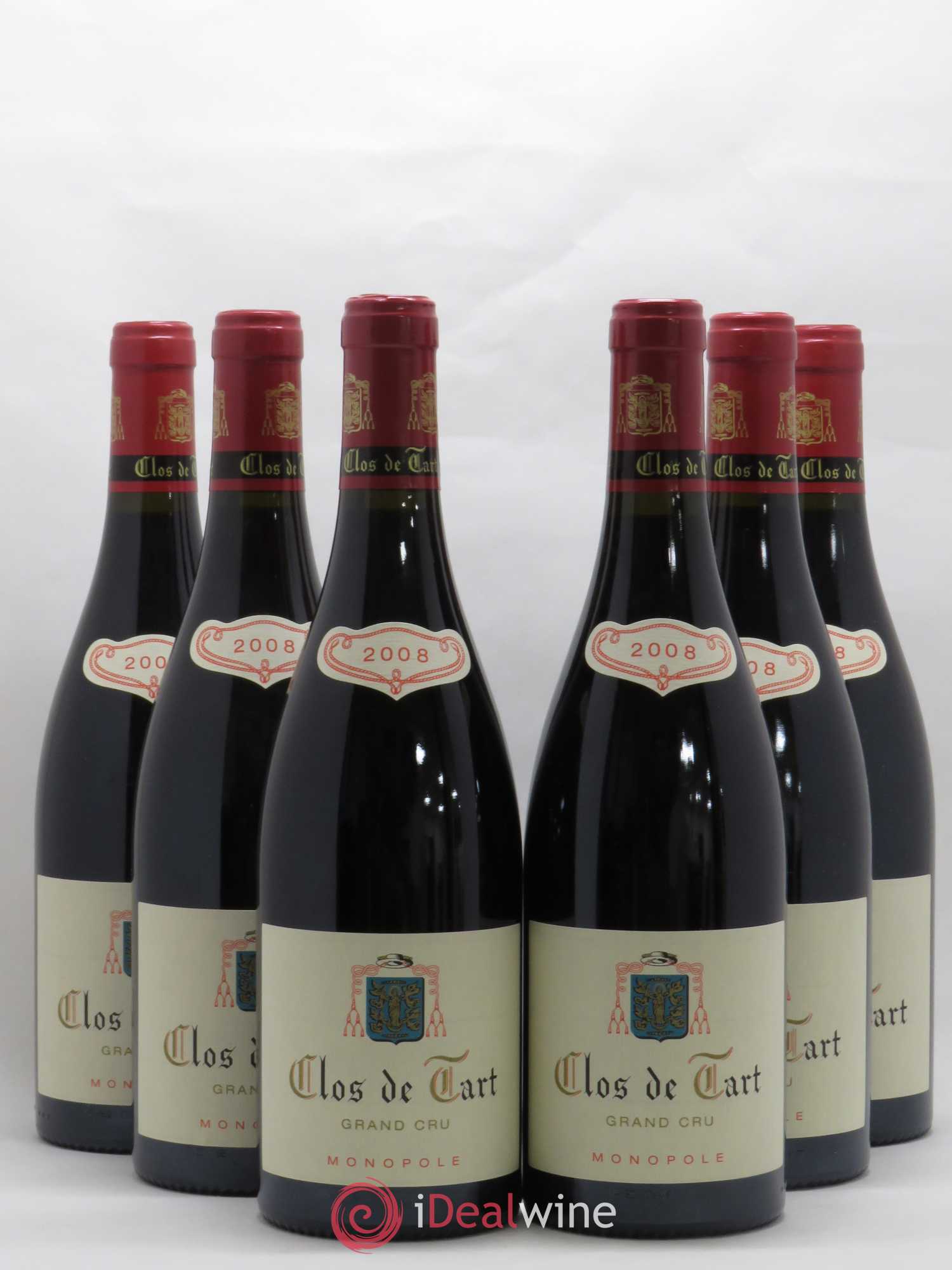 Clos de Tart Grand Cru Clos de Tart 2008 - Lot de 6 bouteilles - 0