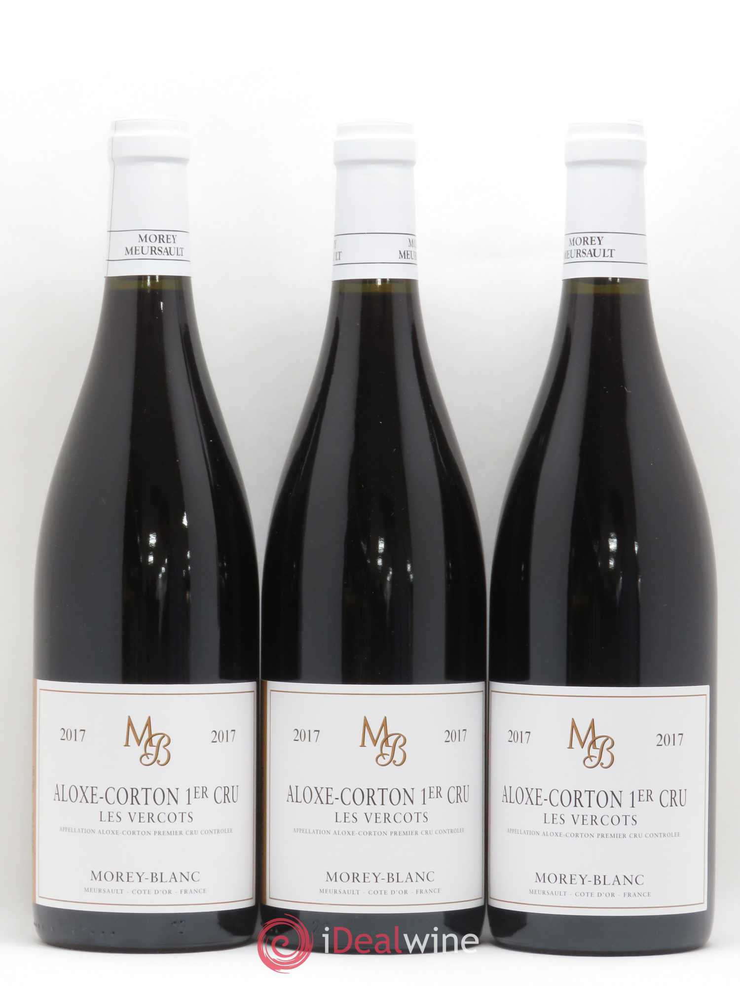 Aloxe-Corton 1er Cru Les Vercots Domaine Morey Blanc 2017 - Posten von 3 Flaschen - 0
