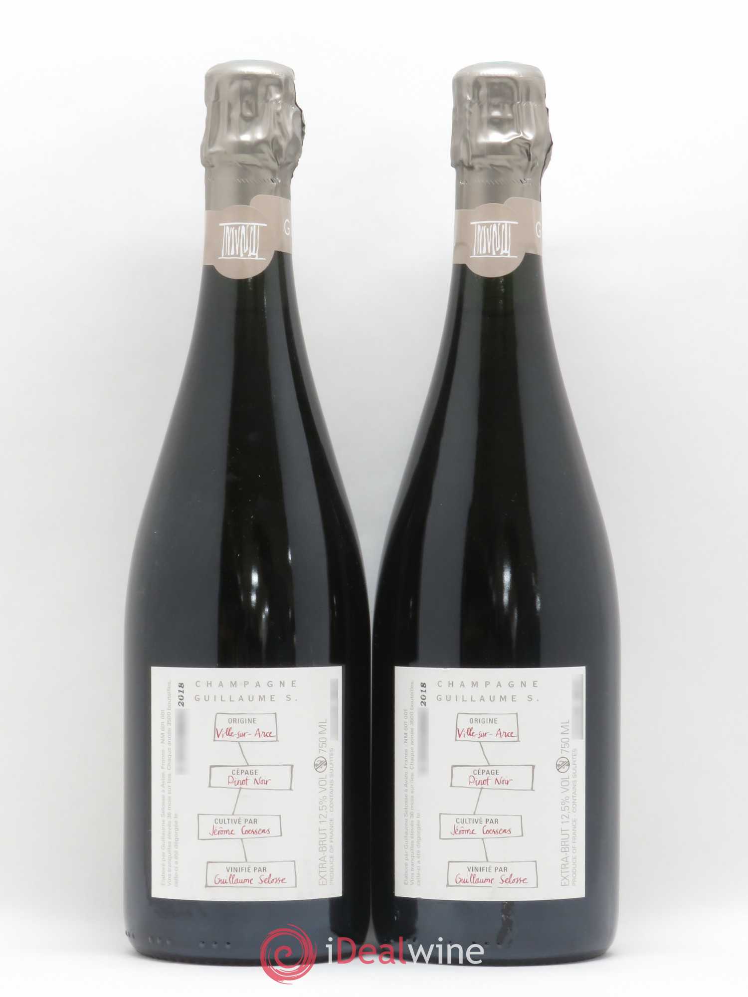 Largillier Extra-Brut Guillaume Selosse - Lot de 2 bouteilles - 1