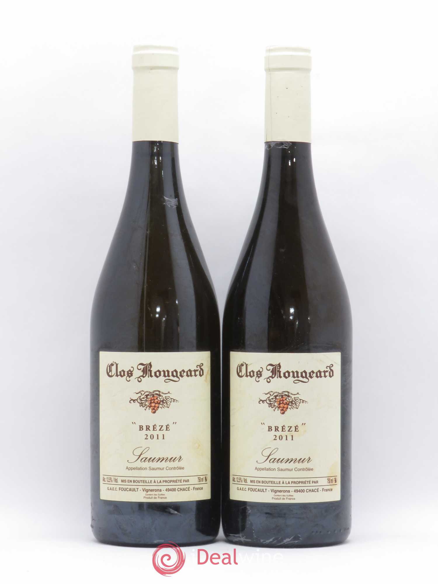 Saumur Brézé Clos Rougeard 2011 - Posten von 2 Flaschen - 0