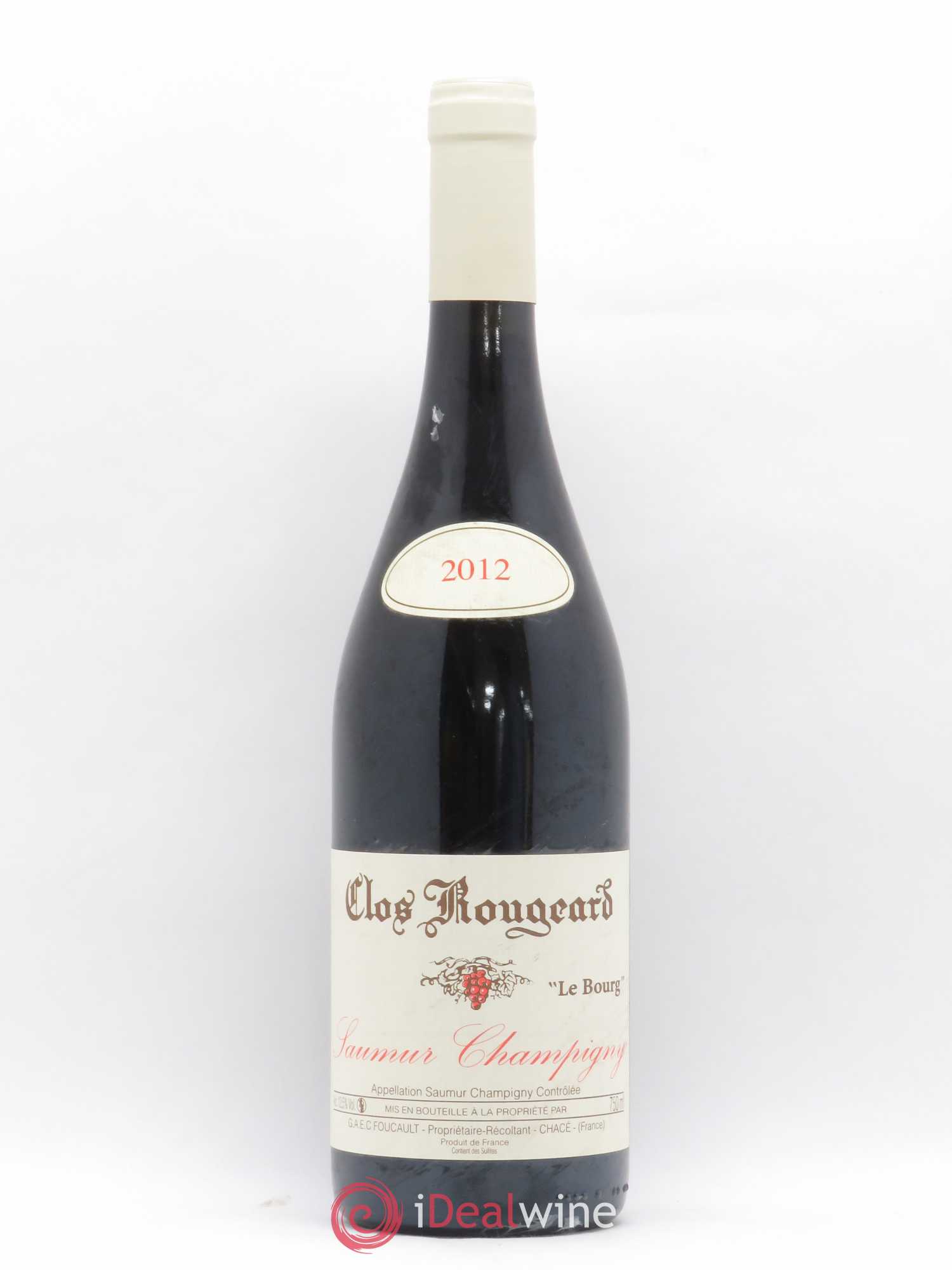 Saumur-Champigny Le Bourg Clos Rougeard 2012 - Lot de 1 bouteille - 0