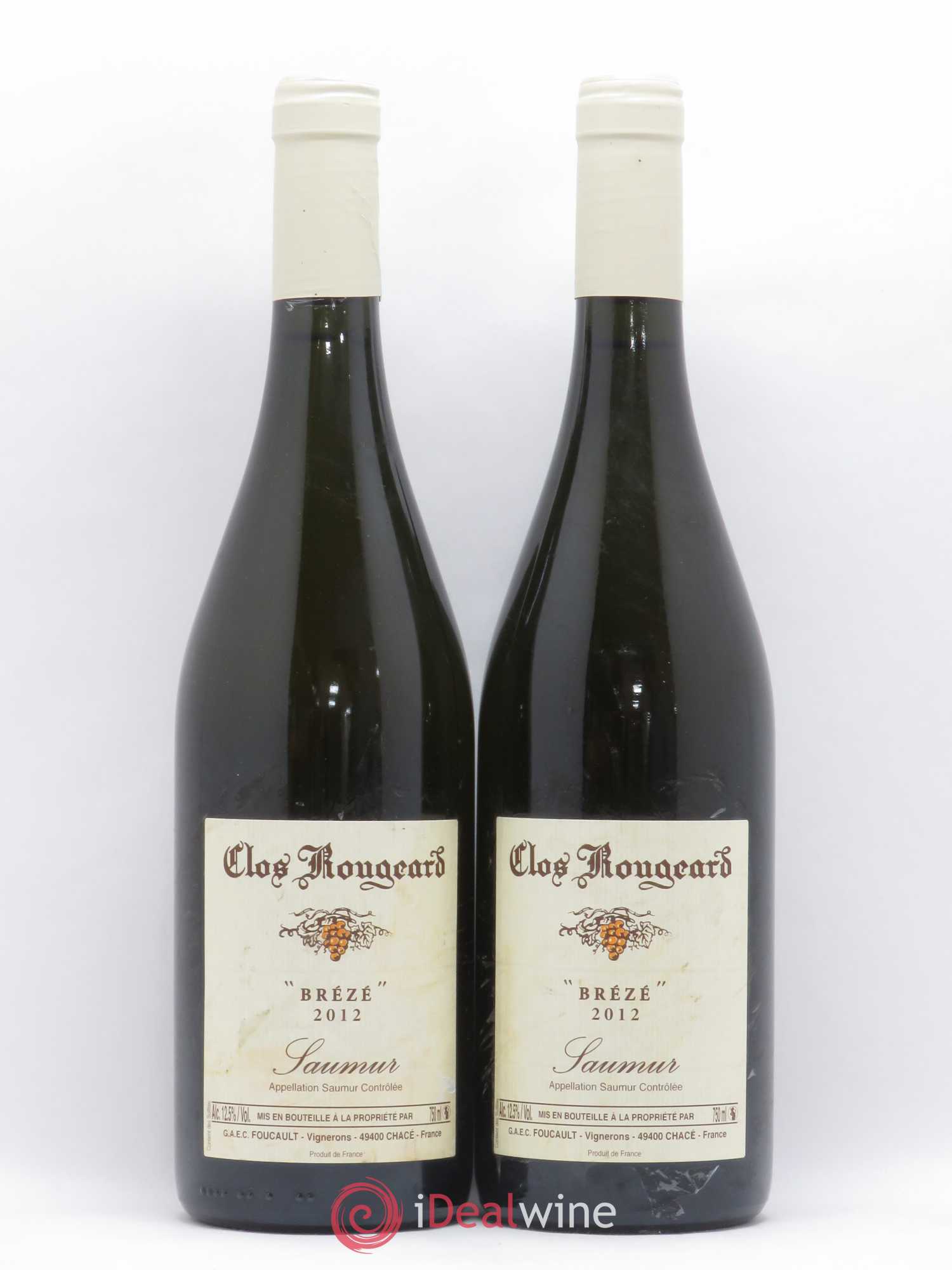 Saumur Brézé Clos Rougeard 2012 - Posten von 2 Flaschen - 0