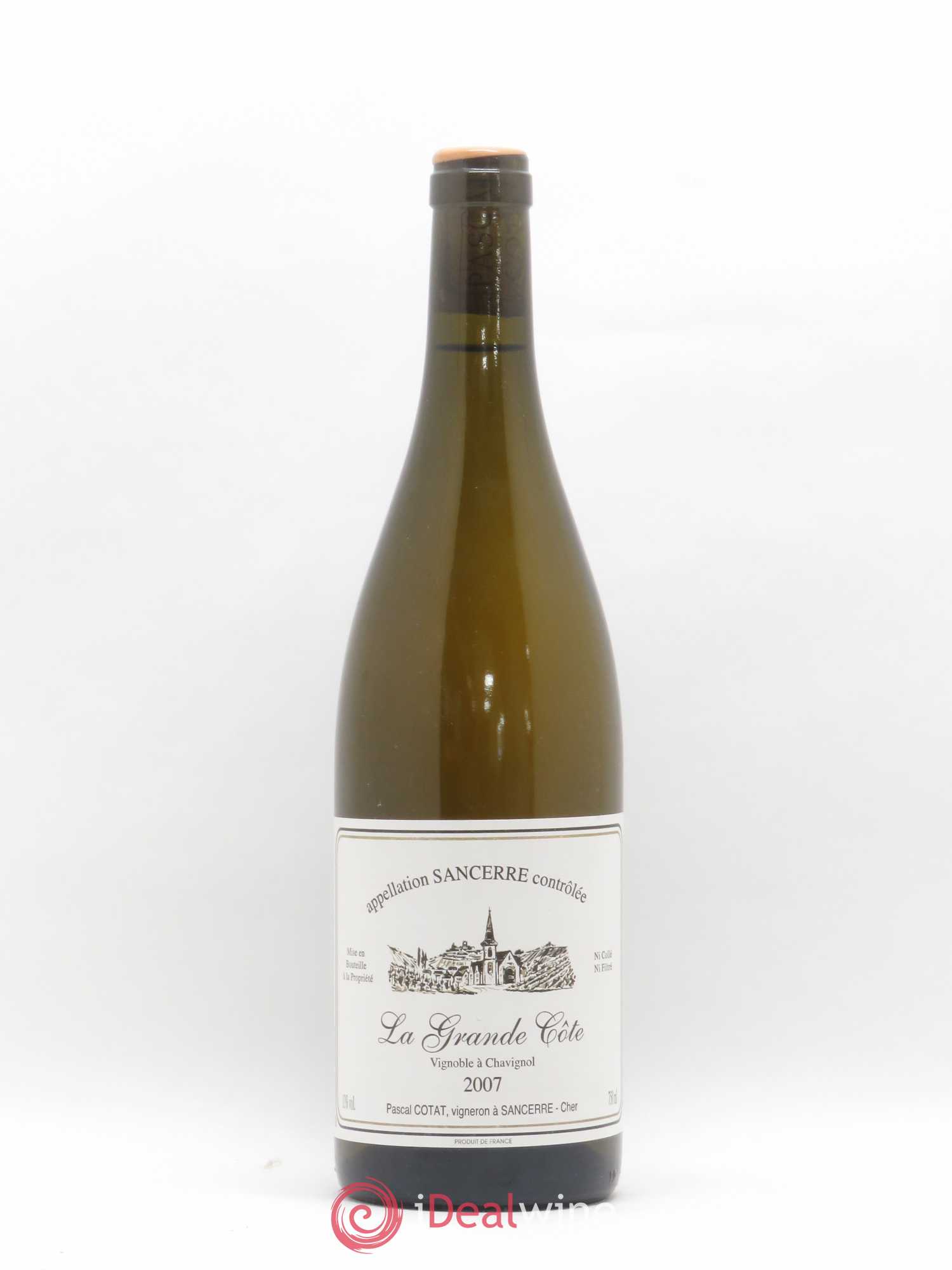 Sancerre La Grande Côte Pascal Cotat 2007 - Lot de 1 bouteille - 0