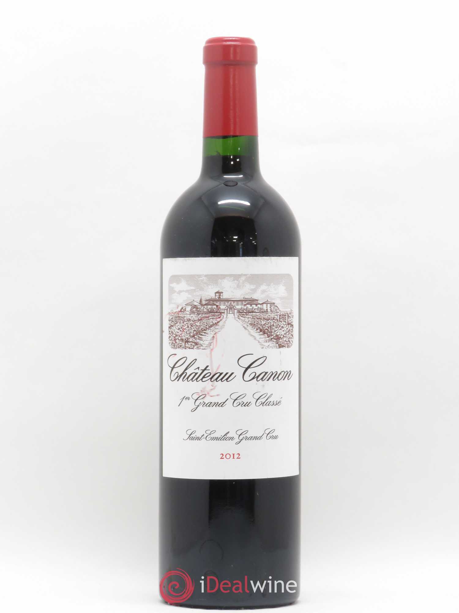 Château Canon 1er Grand Cru Classé B 2012 - Lot de 1 bouteille - 0