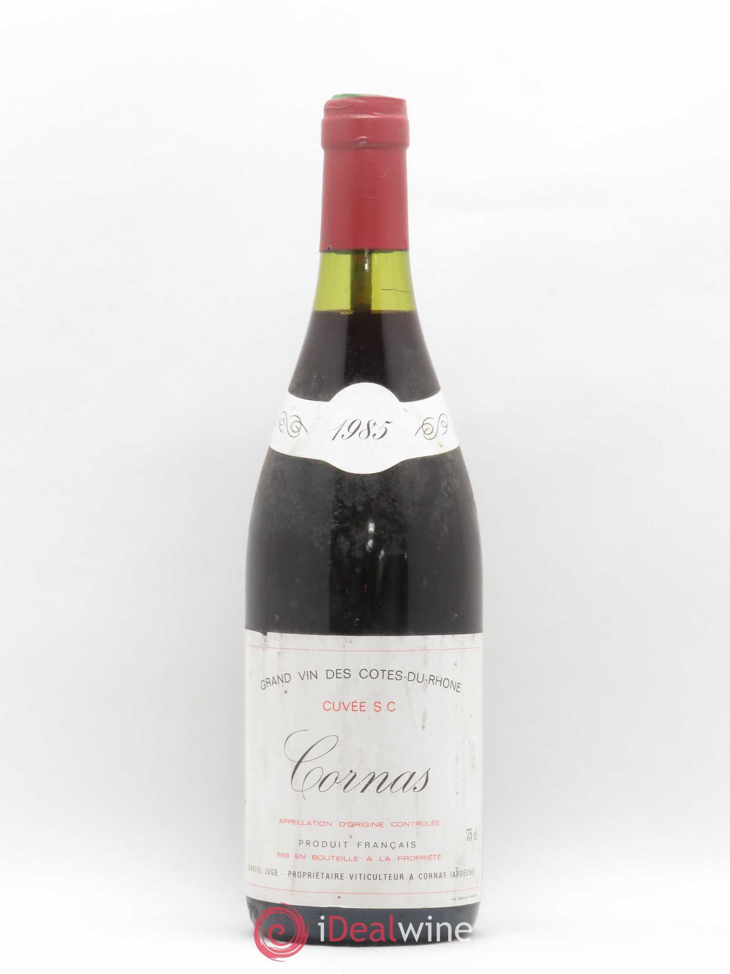 Cornas SC Marcel Juge 1985 - Lot de 1 bouteille - 0