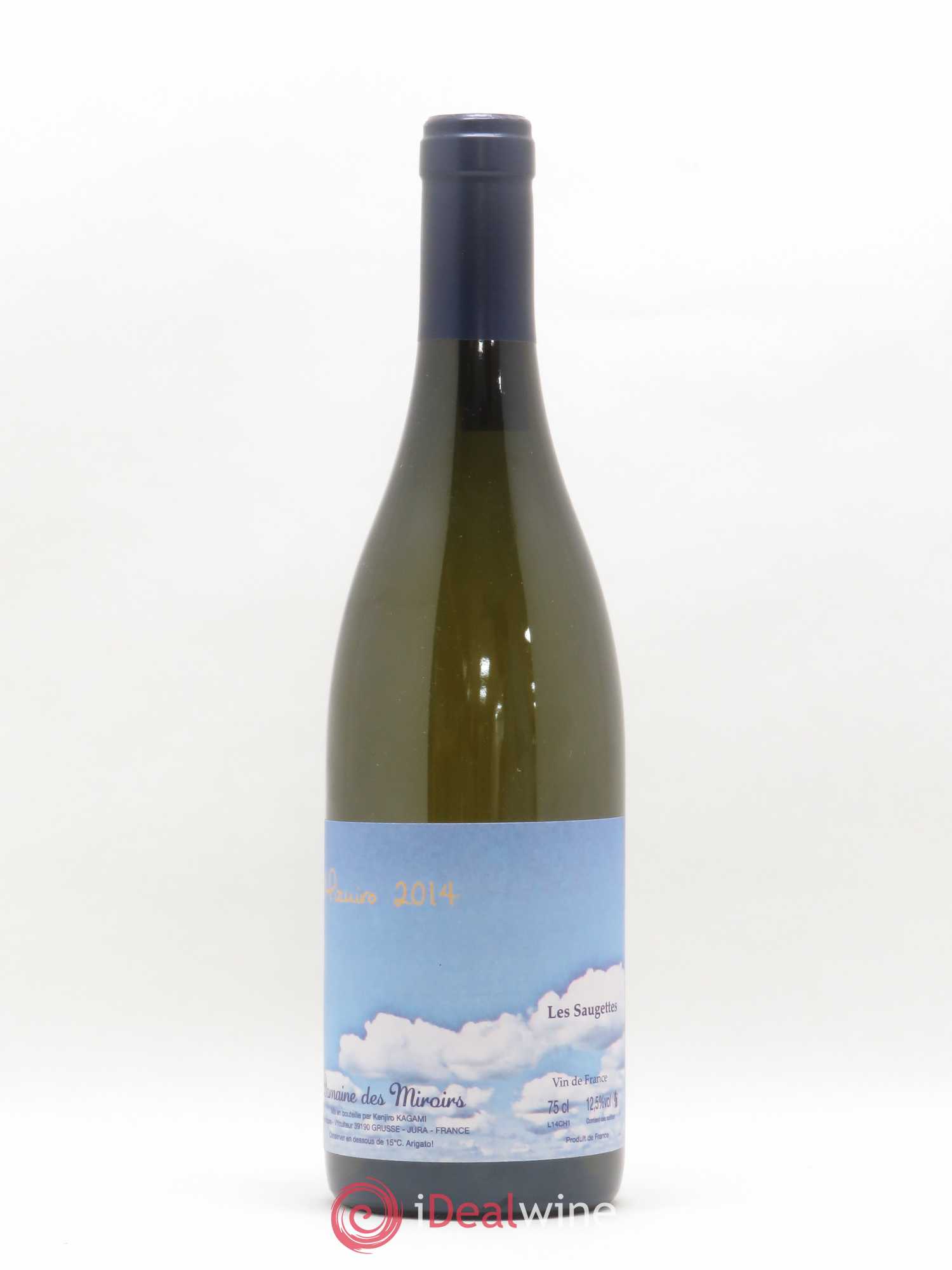 Vin de France Mizuiro Les Saugettes Kenjiro Kagami - Domaine des Miroirs 2014 - Lot de 1 bouteille - 0