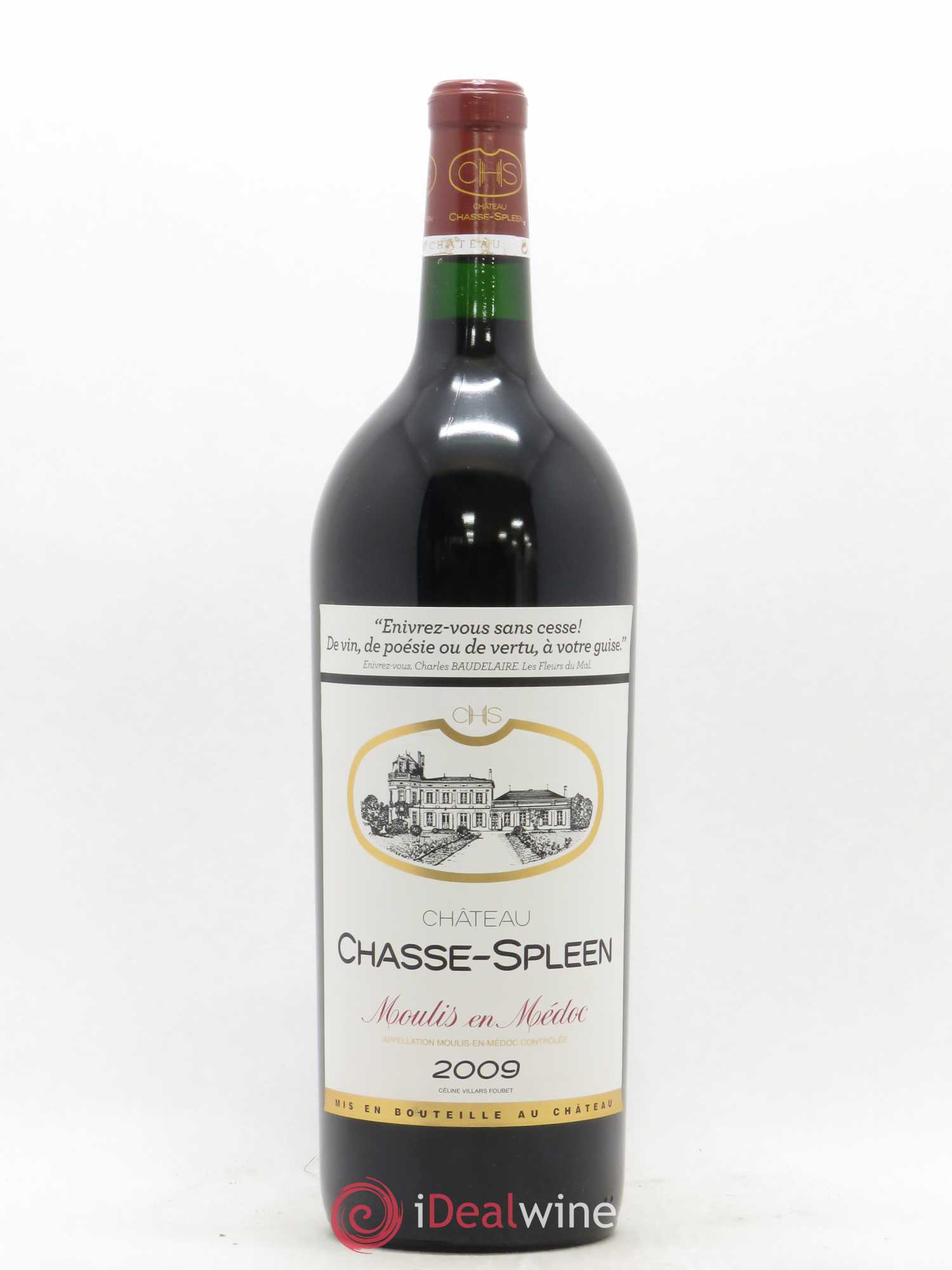 Château Chasse Spleen 2009 - Lot de 1 magnum - 0