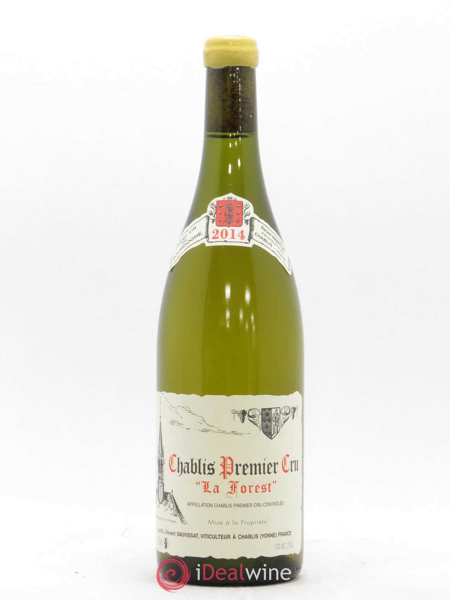 Chablis 1er Cru La Forest Vincent Dauvissat (Domaine) 2014 - Lot de 1 bouteille - 0