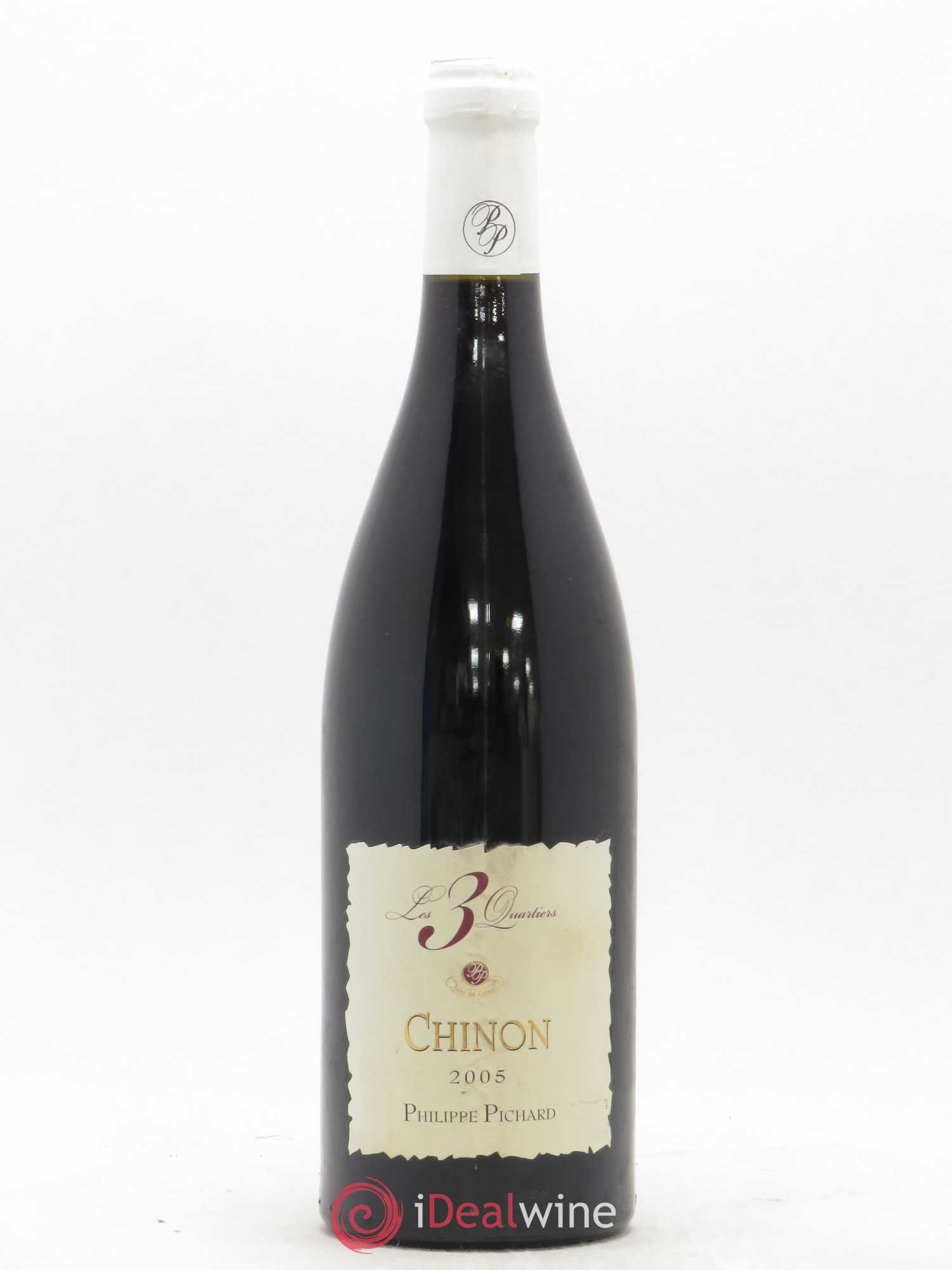 Chinon Les 3 Quartiers Vieilles Vignes Pichard 2005 - Posten von 1 Flasche - 0