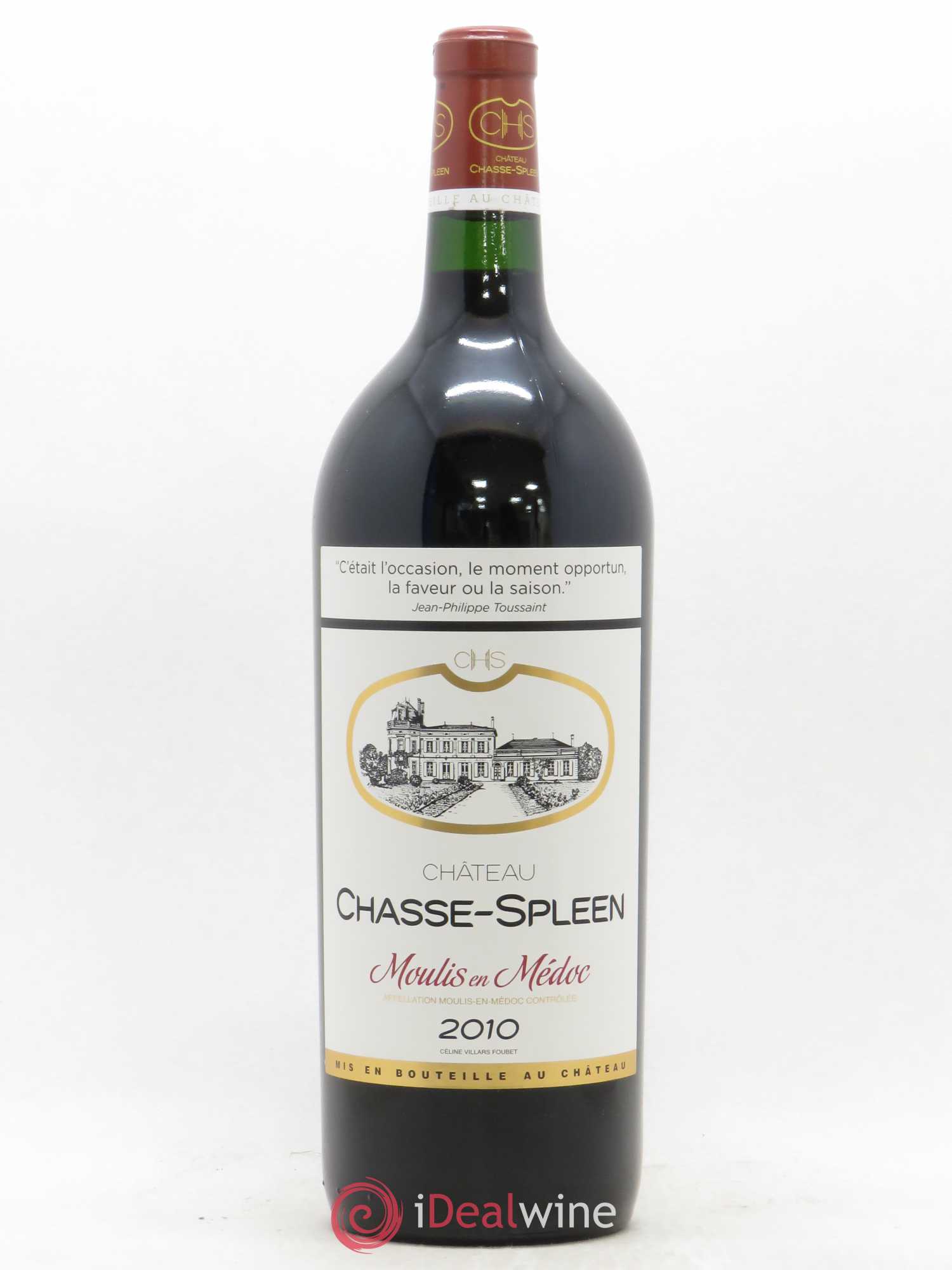 Château Chasse Spleen 2010 - Lot de 1 magnum - 0