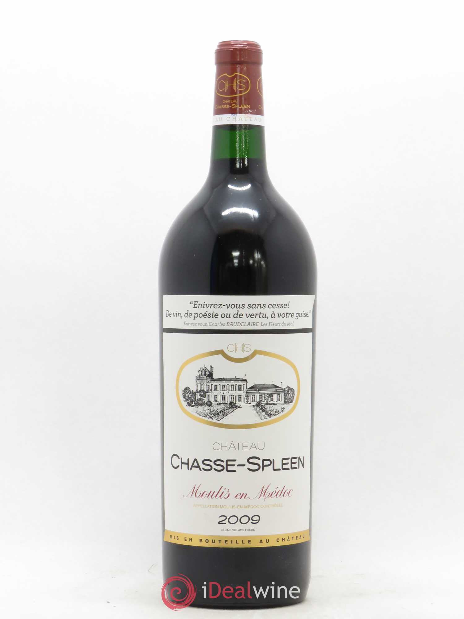 Château Chasse Spleen 2009 - Lot de 1 magnum - 0