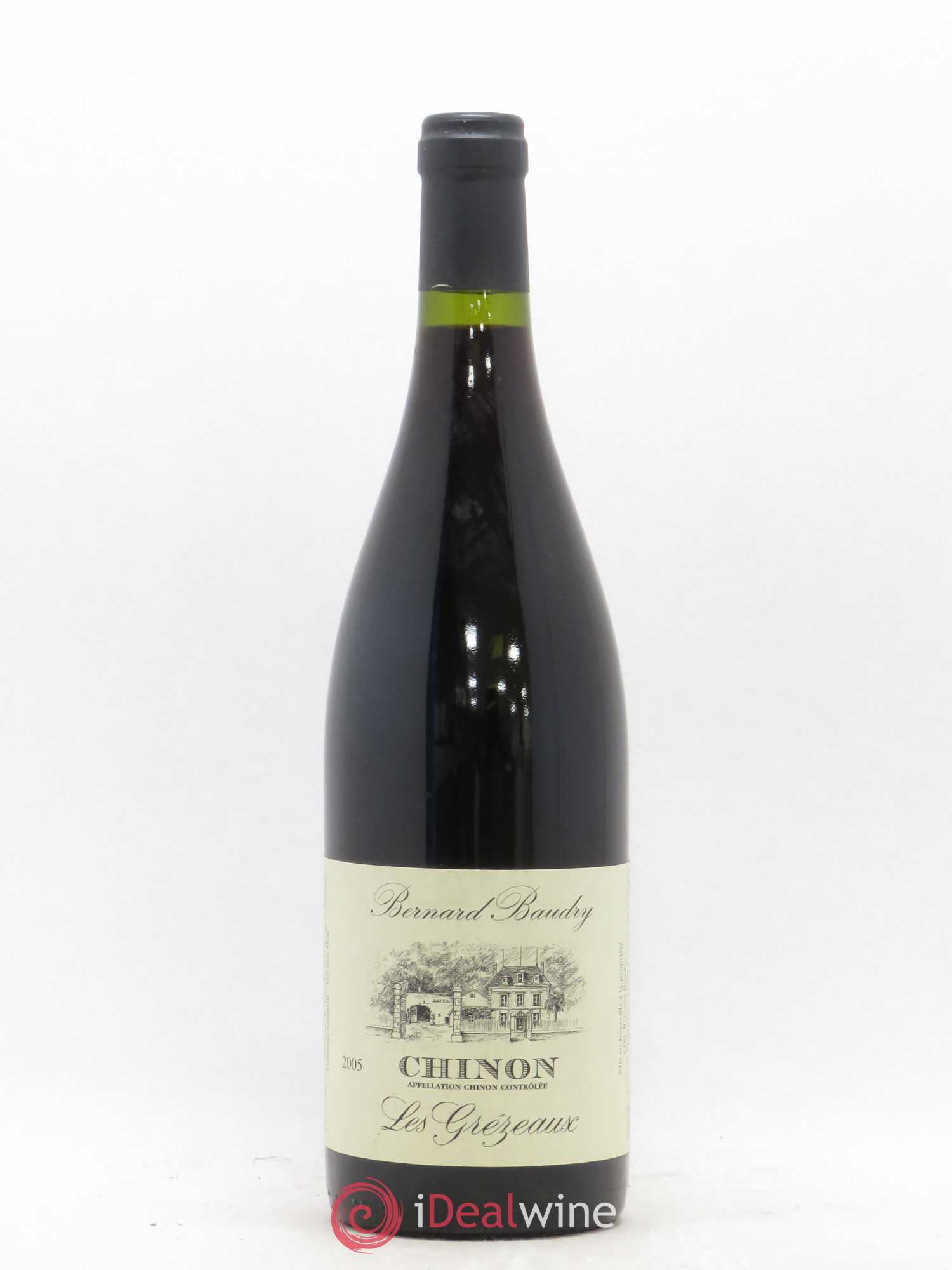 Chinon Les Grézeaux Bernard Baudry 2005 - Lot de 1 bouteille - 0