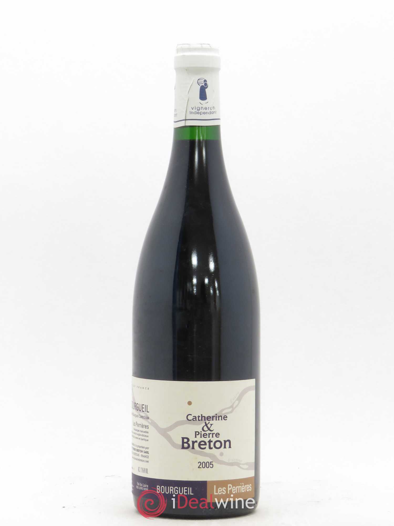 Bourgueil Perrières Domaine Breton 2005 - Posten von 1 Flasche - 0
