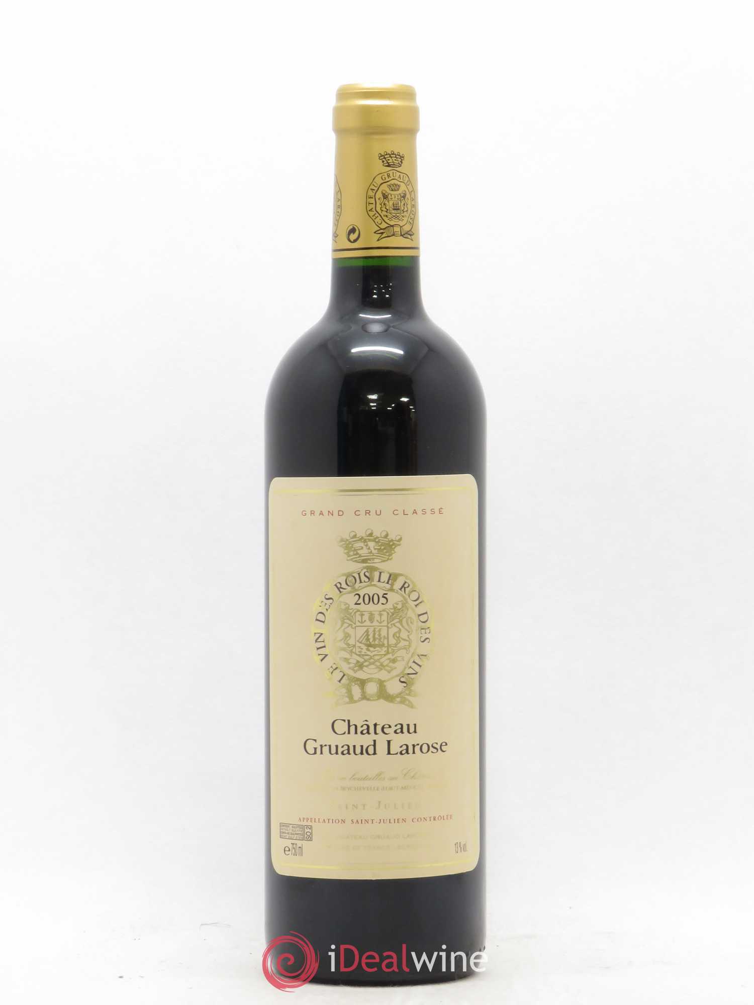 Château Gruaud Larose 2ème Grand Cru Classé 2005 - Lot de 1 bouteille - 0