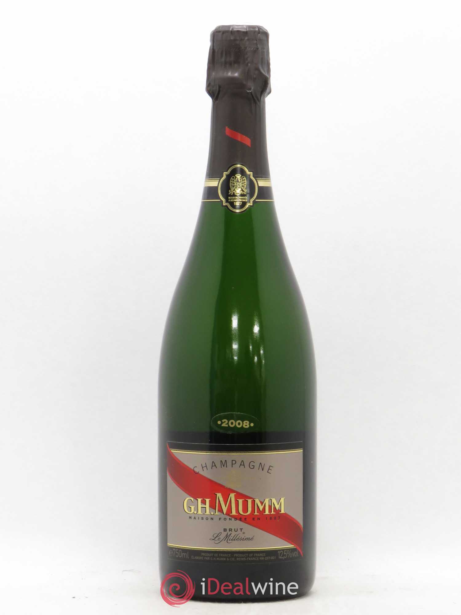 Cordon Rouge Mumm 2008 - Lot de 1 bouteille - 0