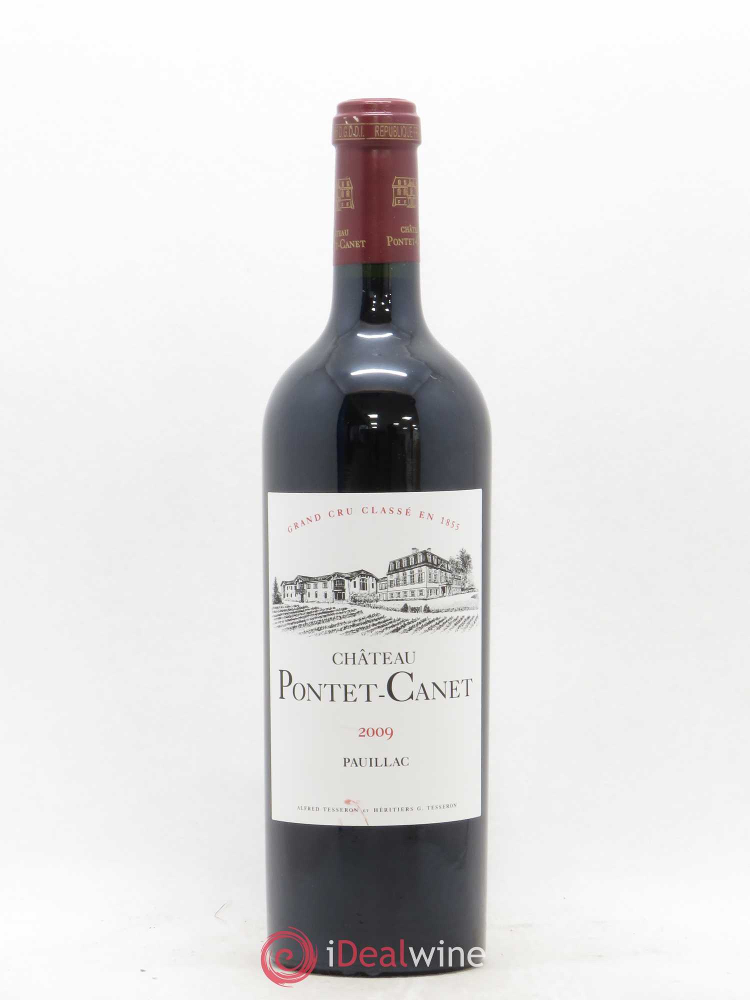 Château Pontet Canet 5ème Grand Cru Classé 2009 - Lot de 1 bouteille - 0