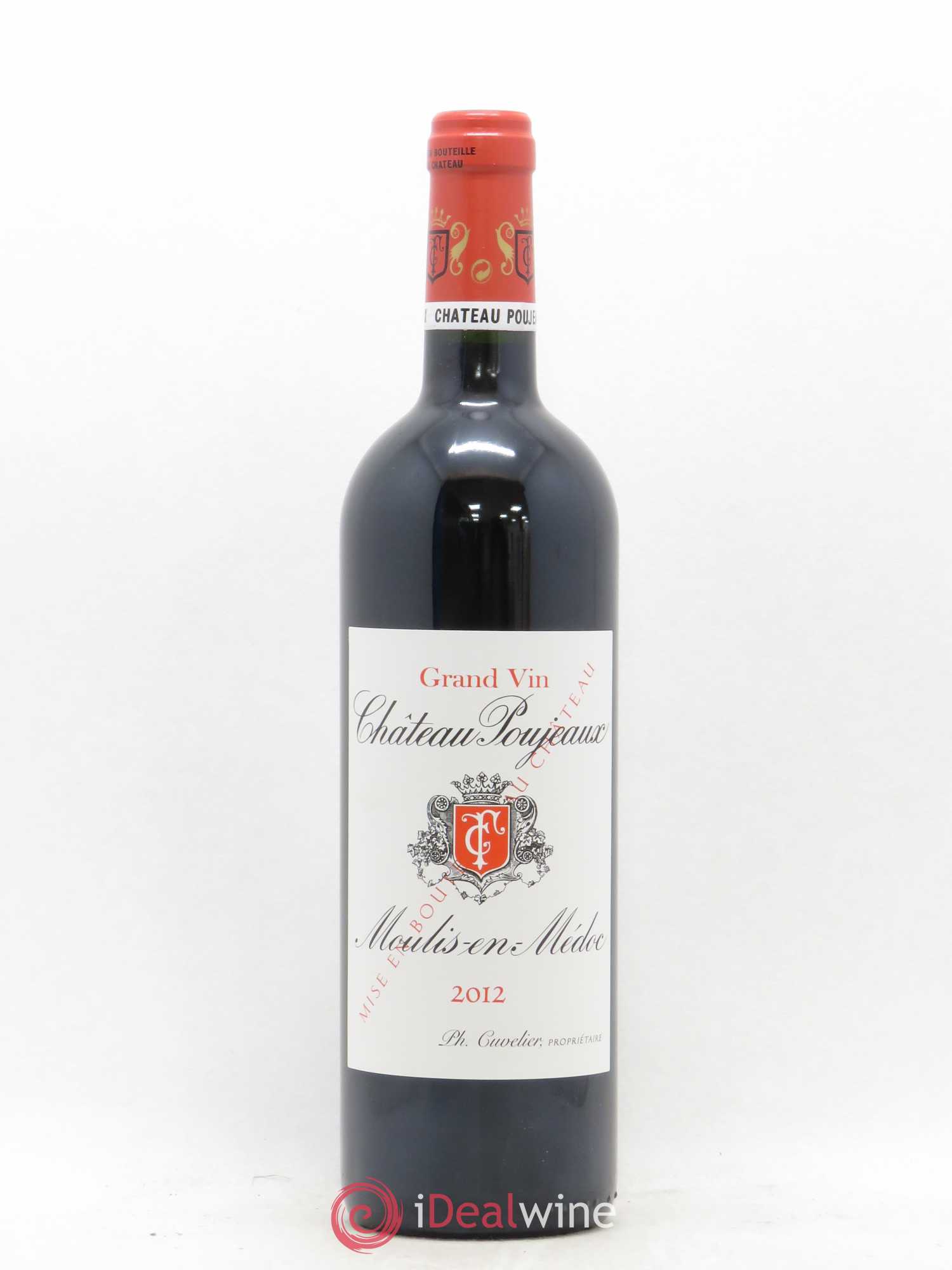 Château Poujeaux 2012 - Lot de 1 bouteille - 0
