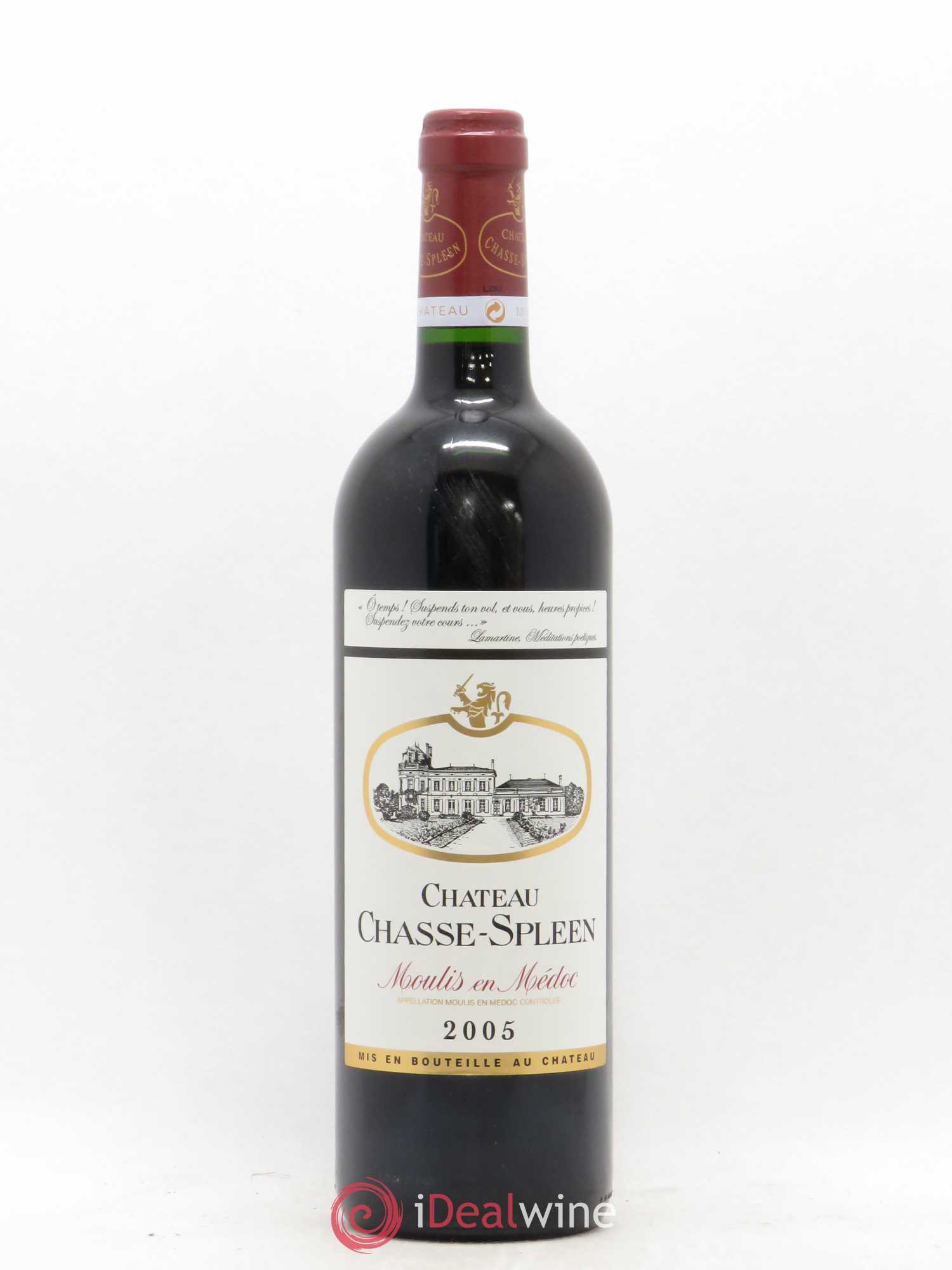 Château Chasse Spleen 2005 - Lot de 1 bouteille - 0