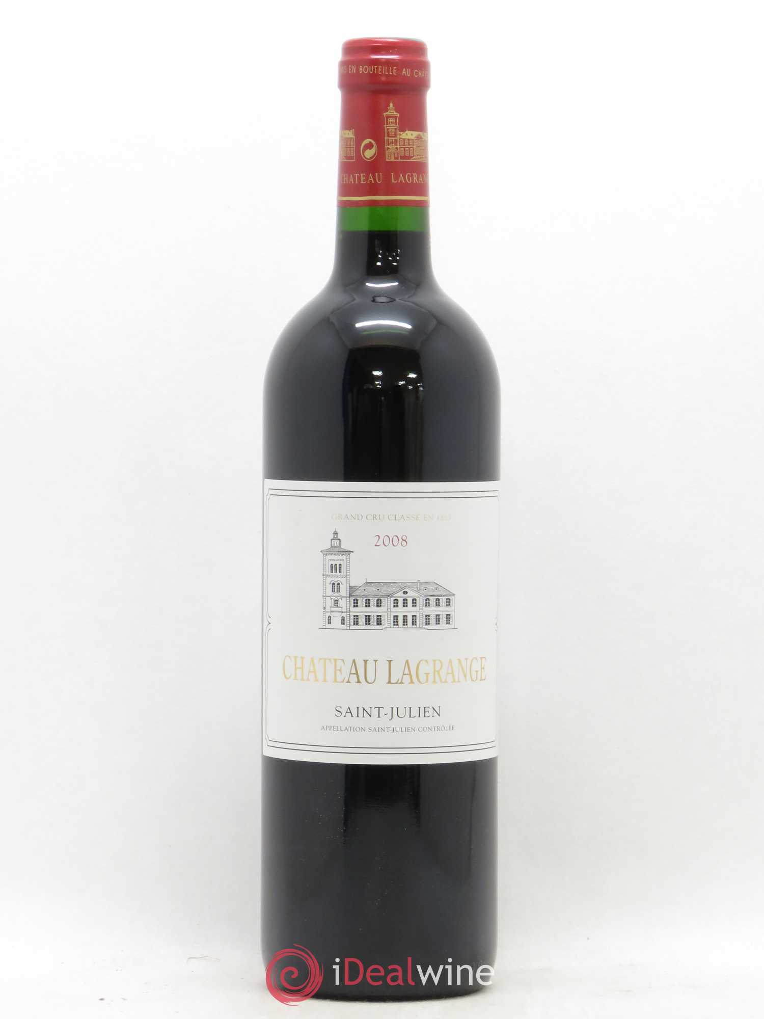 Château Lagrange 3ème Grand Cru Classé 2008 - Lot de 1 bouteille - 0