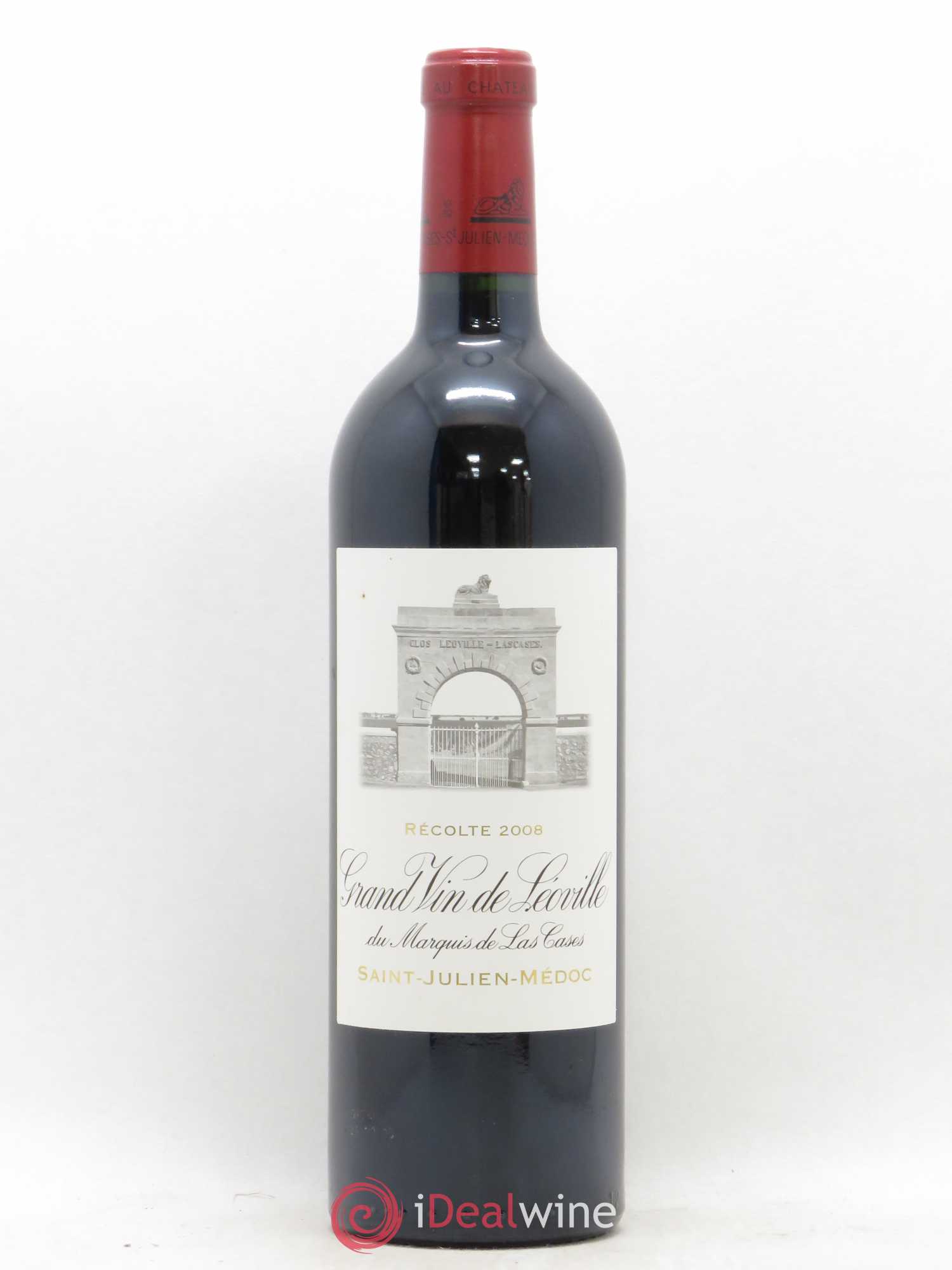 Château Léoville Las Cases 2ème Grand Cru Classé 2008 - Lot de 1 bouteille - 0