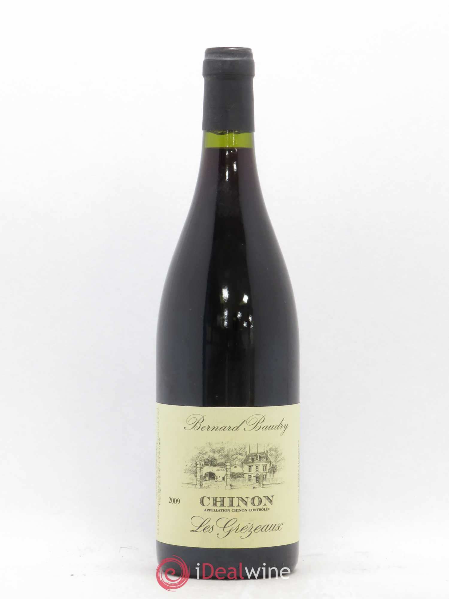 Chinon Les Grézeaux Bernard Baudry 2009 - Lot de 1 bouteille - 0