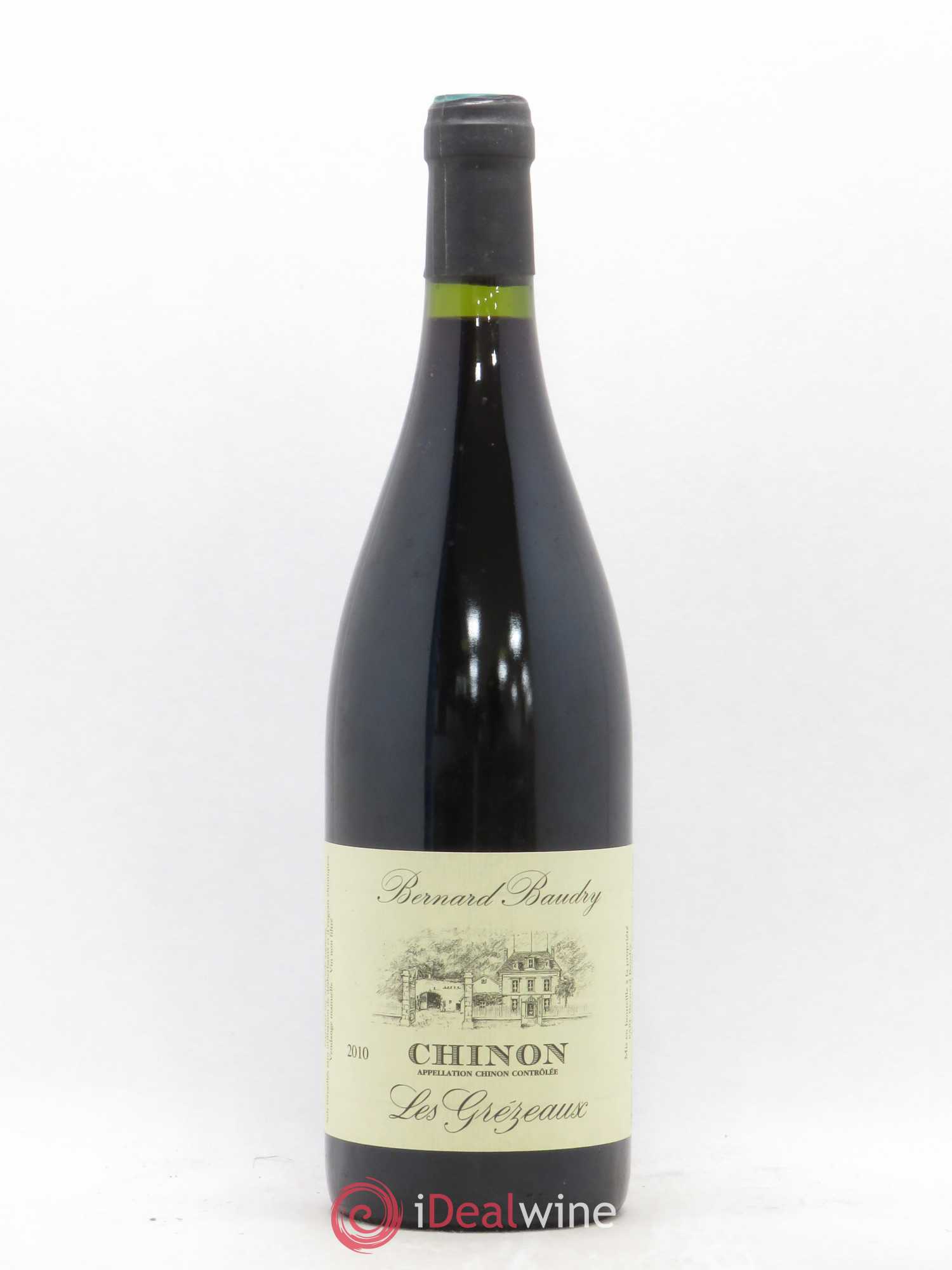 Chinon Les Grézeaux Bernard Baudry 2010 - Lot de 1 bouteille - 0