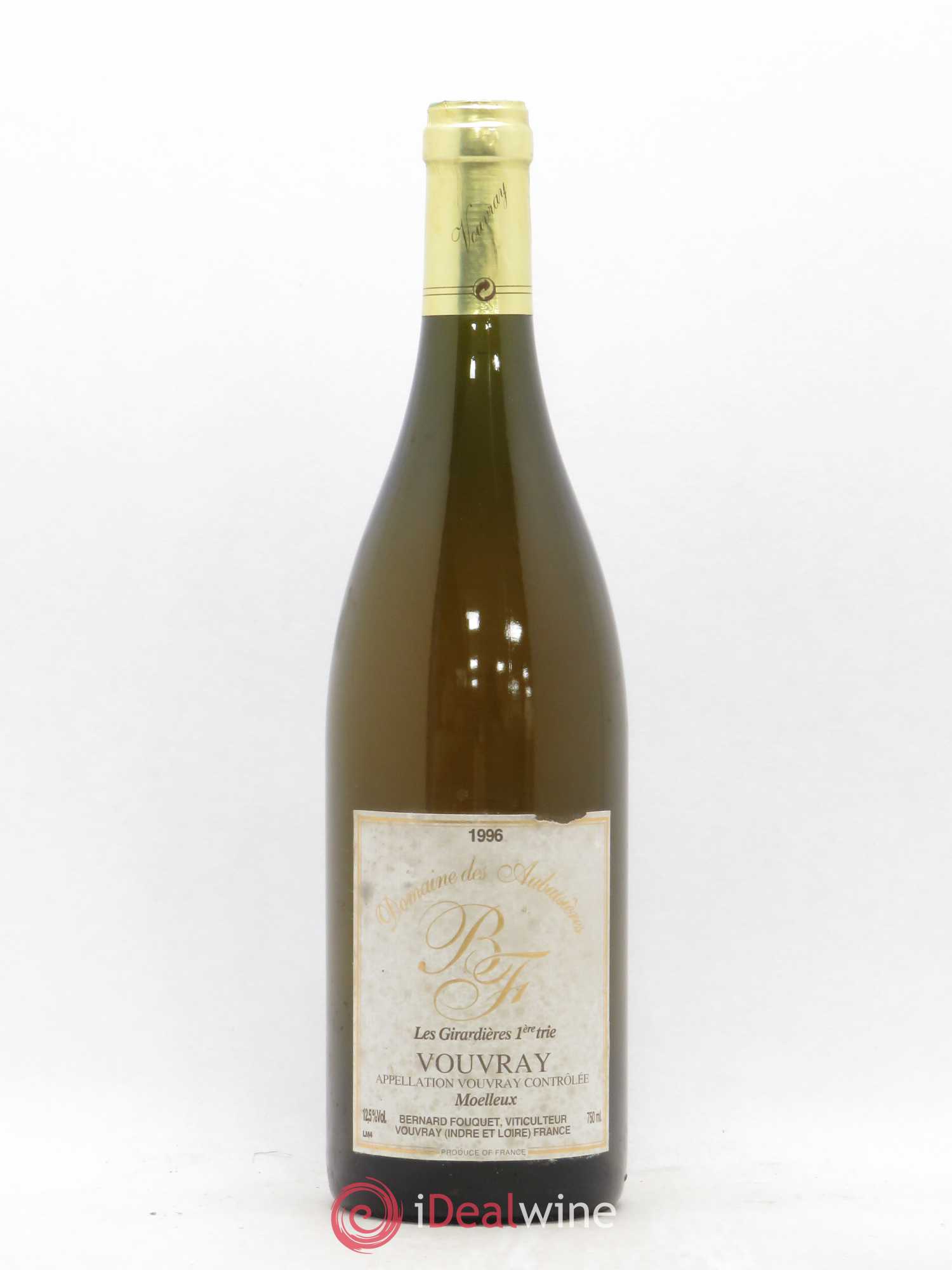 Vouvray Les Girardières 1ère Trie Domaine des Aubuisères 1996 - Posten von 1 Flasche - 0