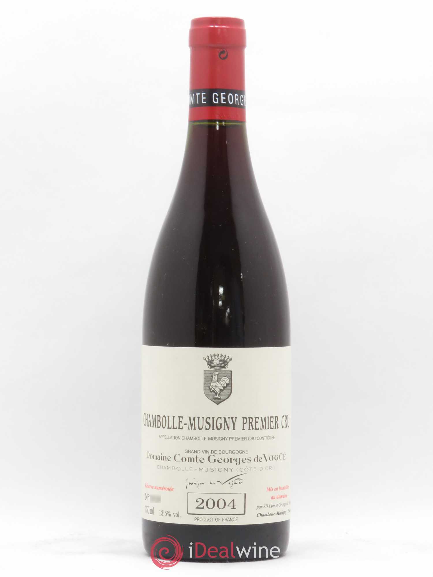 Chambolle-Musigny 1er Cru Comte Georges de Vogüé 2004 - Lot de 1 bouteille - 0