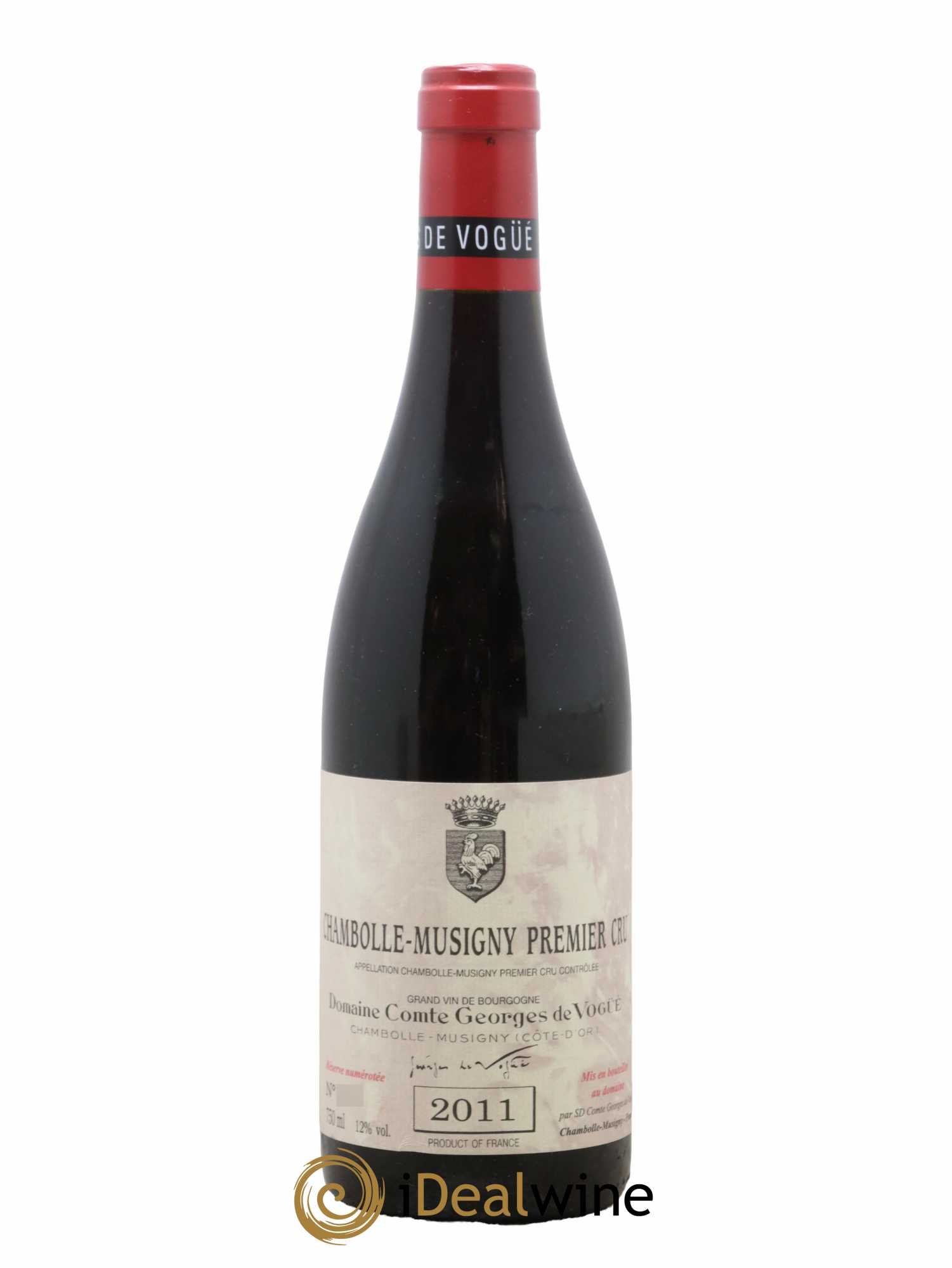 Chambolle-Musigny 1er Cru Comte Georges de Vogüé 2011 - Lot de 1 bouteille - 0