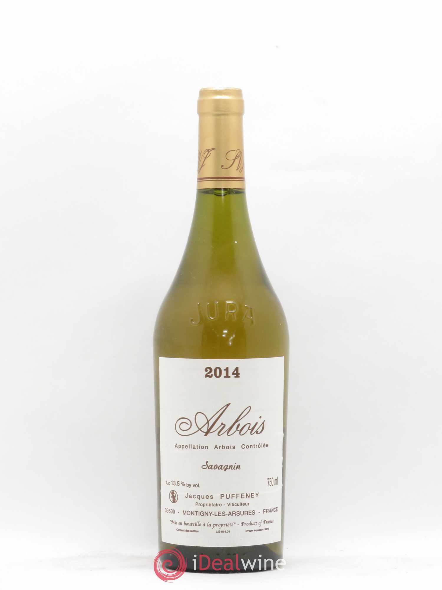 Arbois Savagnin Jacques Puffeney 2014 - Lot de 1 bouteille - 0