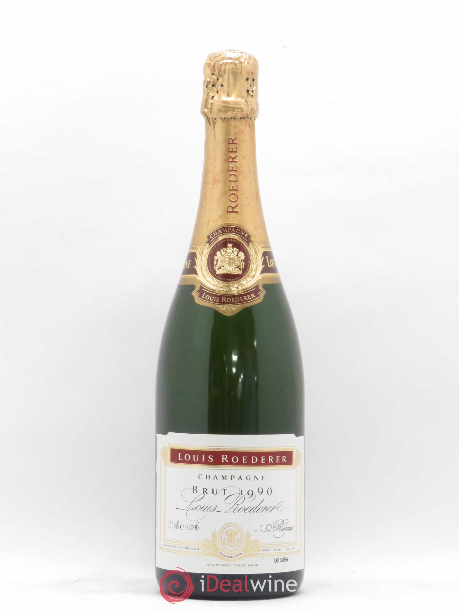 Millésimé Brut Louis Roederer 1990 - Lot de 1 bouteille - 0