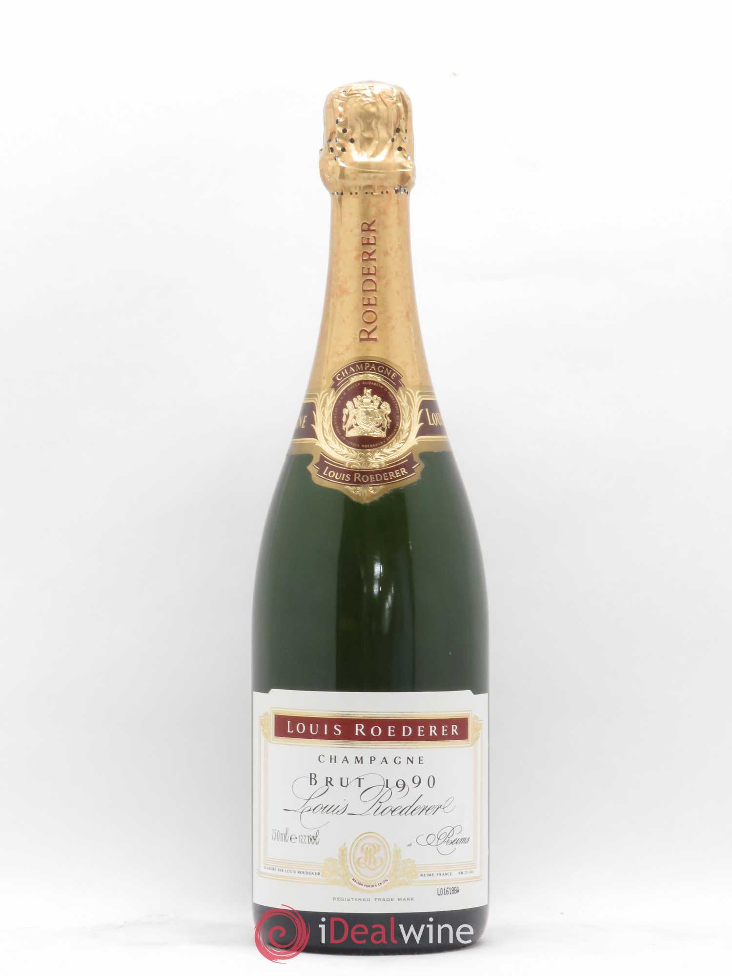 Millésimé Brut Louis Roederer 1990 - Lot de 1 bouteille - 0