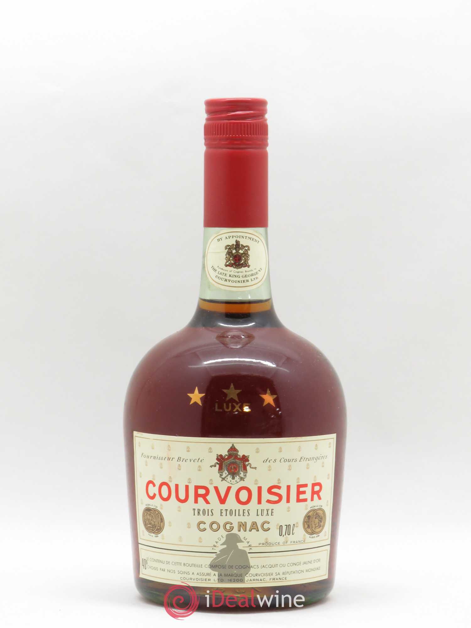 Cognac Courvoisier Trois Etoiles Luxe - Posten von 1 Flasche - 0