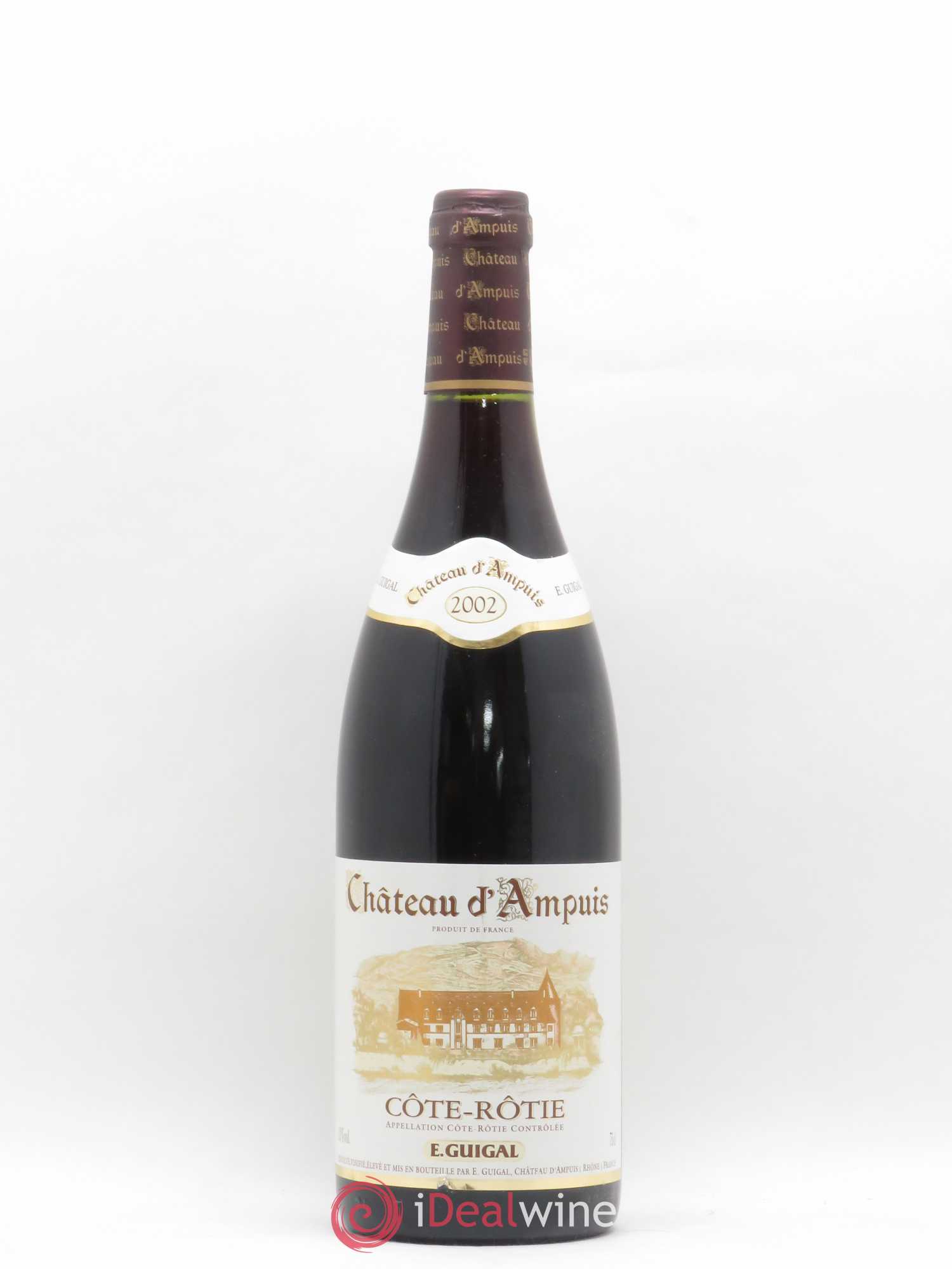 Côte-Rôtie Château d'Ampuis Guigal 2002 - Lot de 1 bouteille - 0