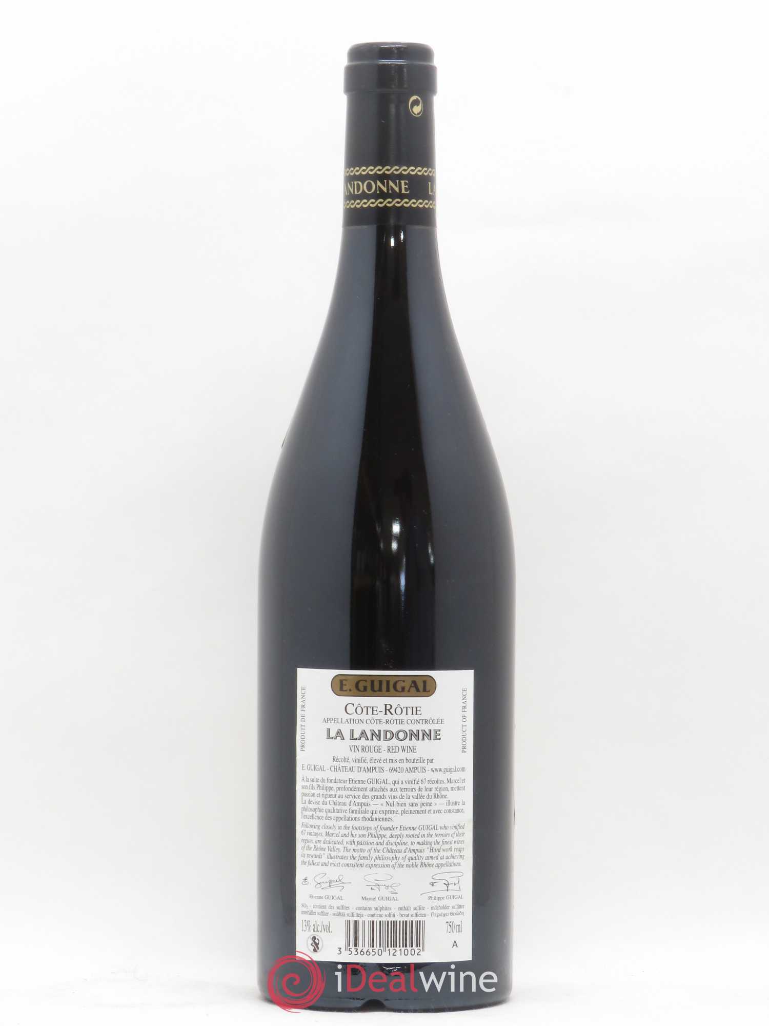Côte-Rôtie La Landonne Guigal 2008 - Lot de 1 bouteille - 1