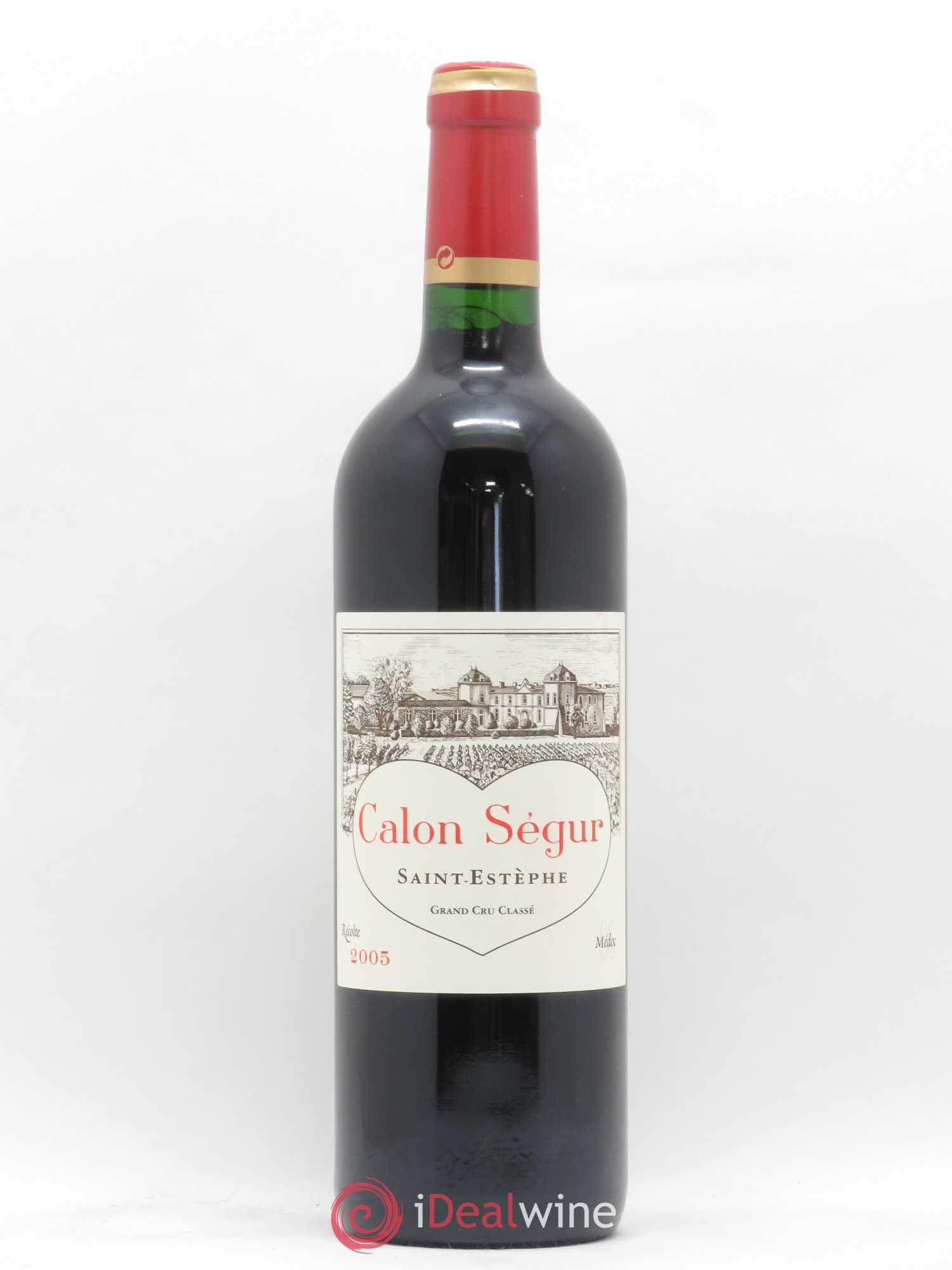 Château Calon Ségur 3ème Grand Cru Classé 2005 - Lot de 1 bouteille - 0