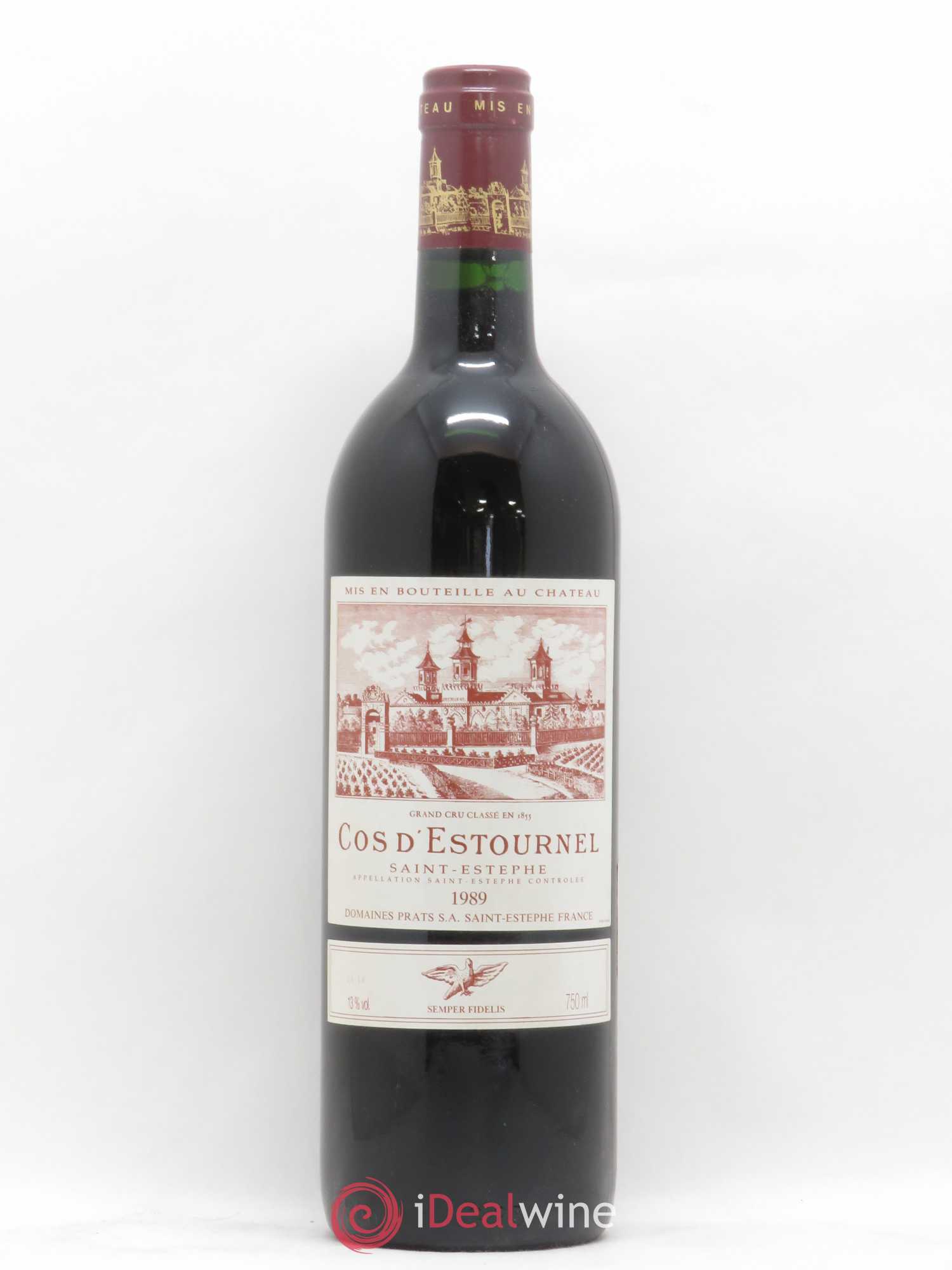 Cos d'Estournel 2ème Grand Cru Classé 1989 - Lot de 1 bouteille - 0