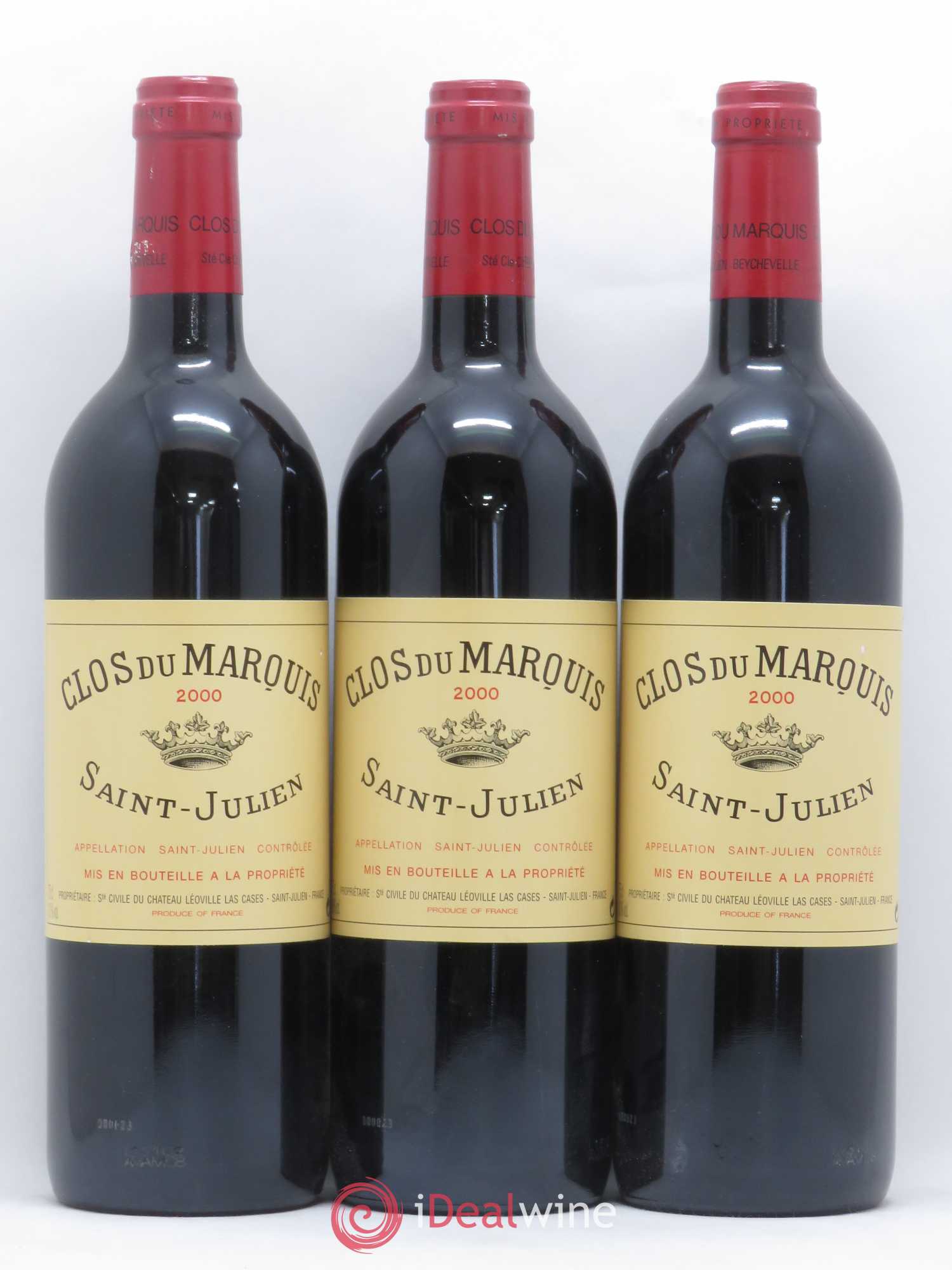 Clos du Marquis 2000 - Lot de 6 bouteilles - 2