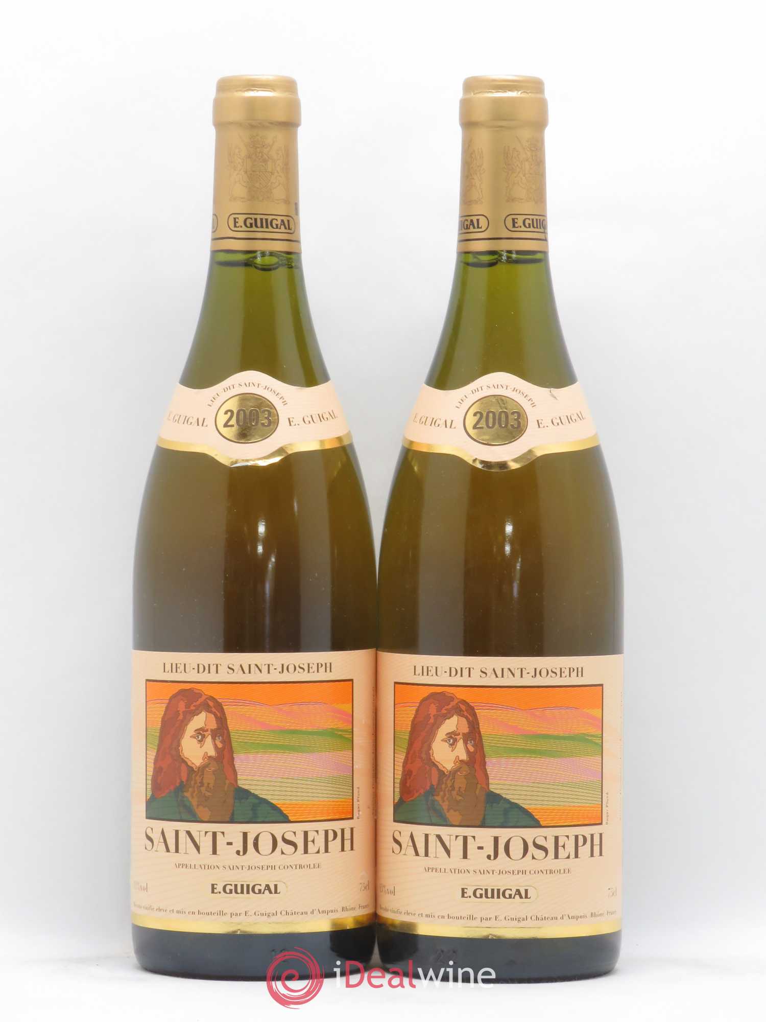 Saint-Joseph Lieu-dit Saint-Joseph Guigal 2003 - Lot de 2 bouteilles - 0
