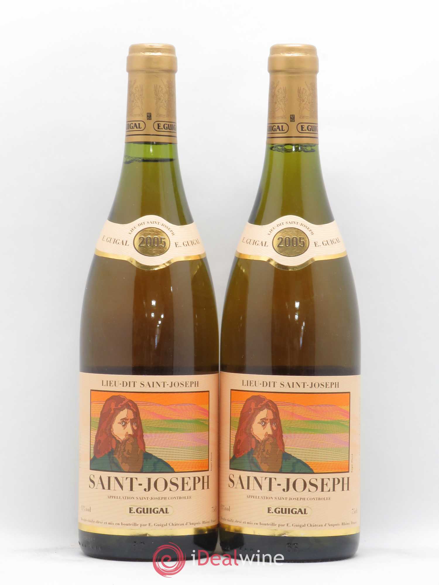Saint-Joseph Lieu-dit Saint-Joseph Guigal 2005 - Lot de 2 bouteilles - 0