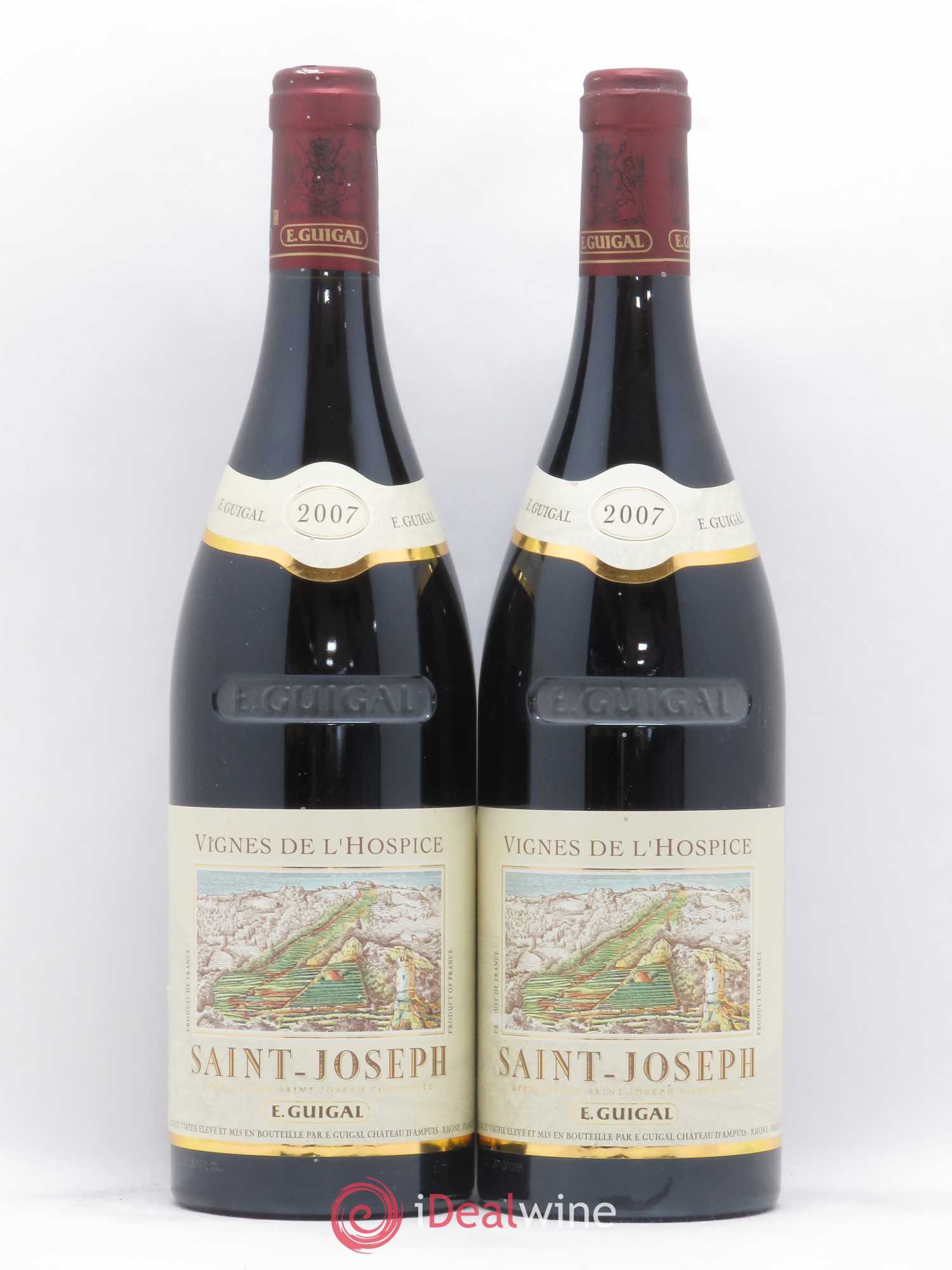 Saint-Joseph Vignes de l'Hospice Guigal 2007 - Lot de 2 bouteilles - 0