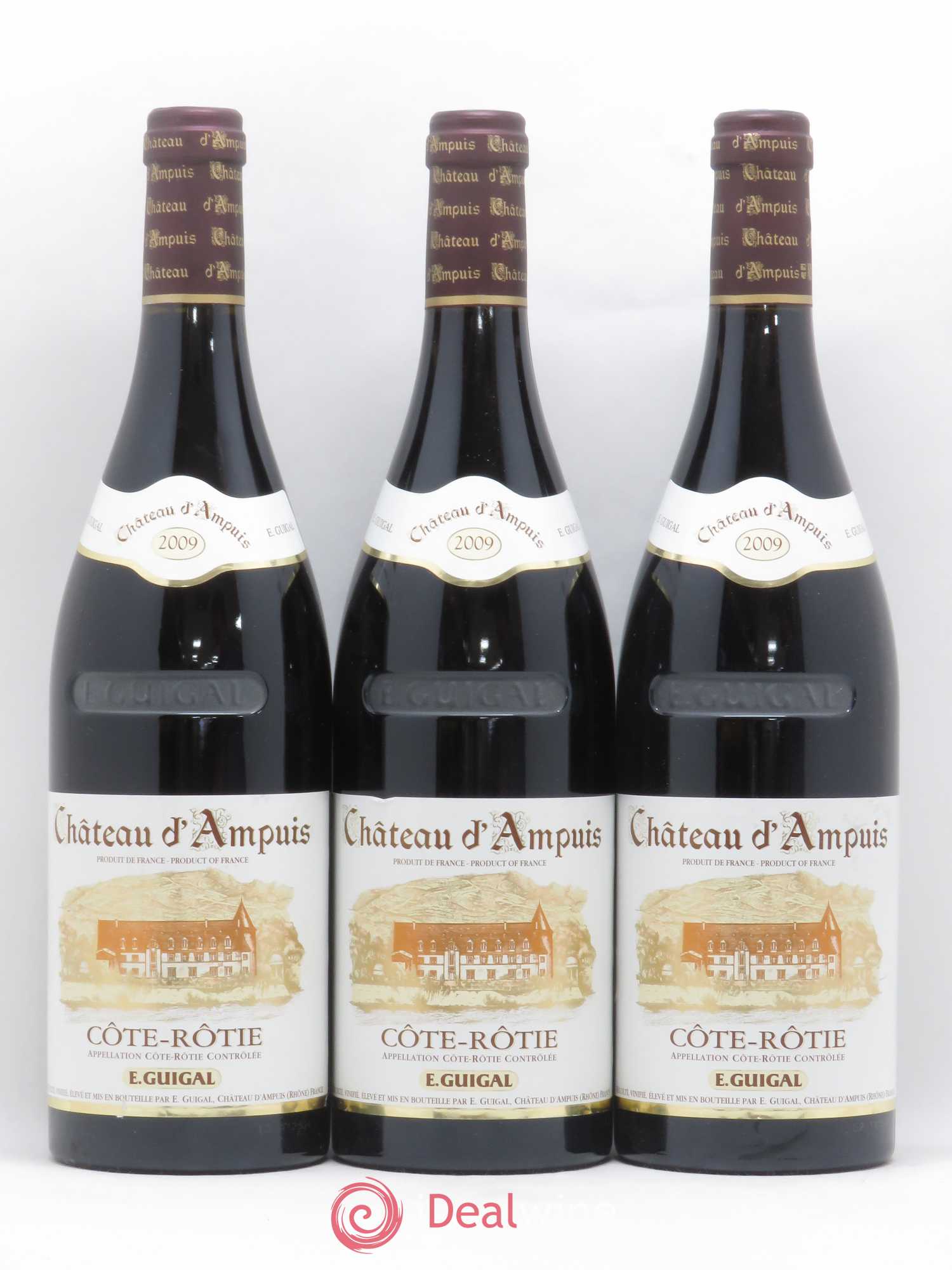 Côte-Rôtie Château d'Ampuis Guigal 2009 - Lot de 3 bouteilles - 0