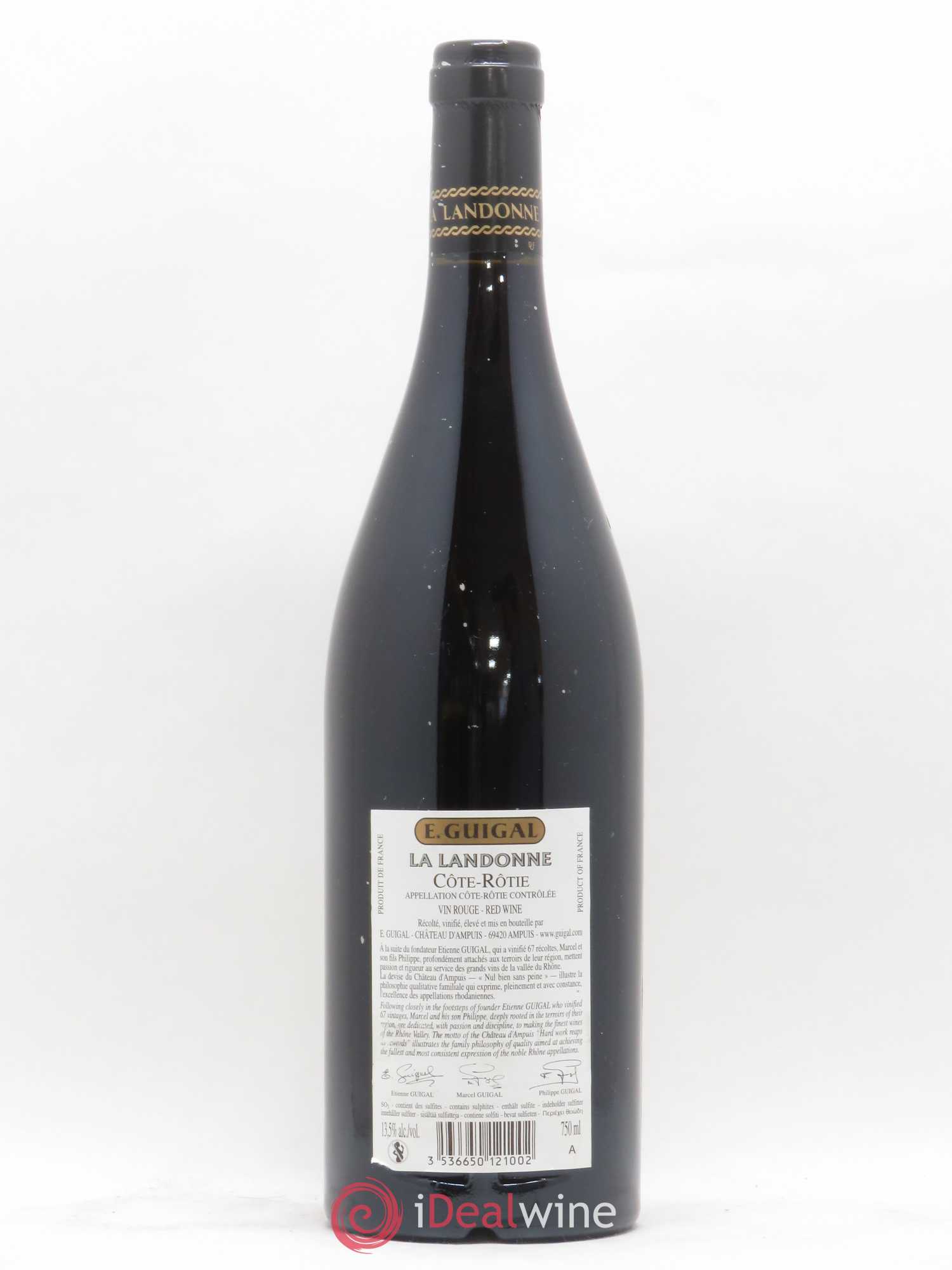 Côte-Rôtie La Landonne Guigal 2006 - Lot de 1 bouteille - 1