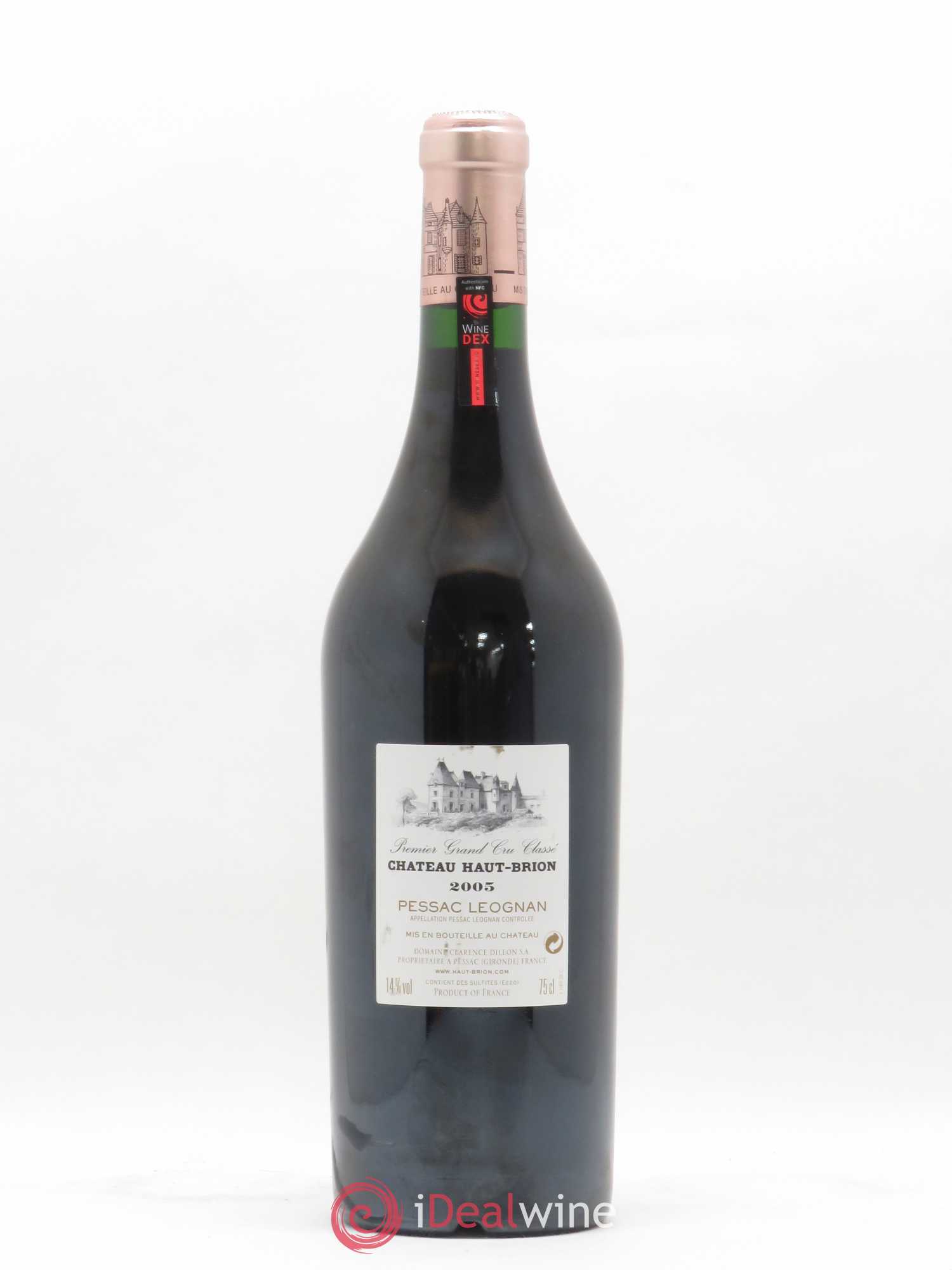 Château Haut Brion 1er Grand Cru Classé 2005 - Lot de 1 bouteille - 1