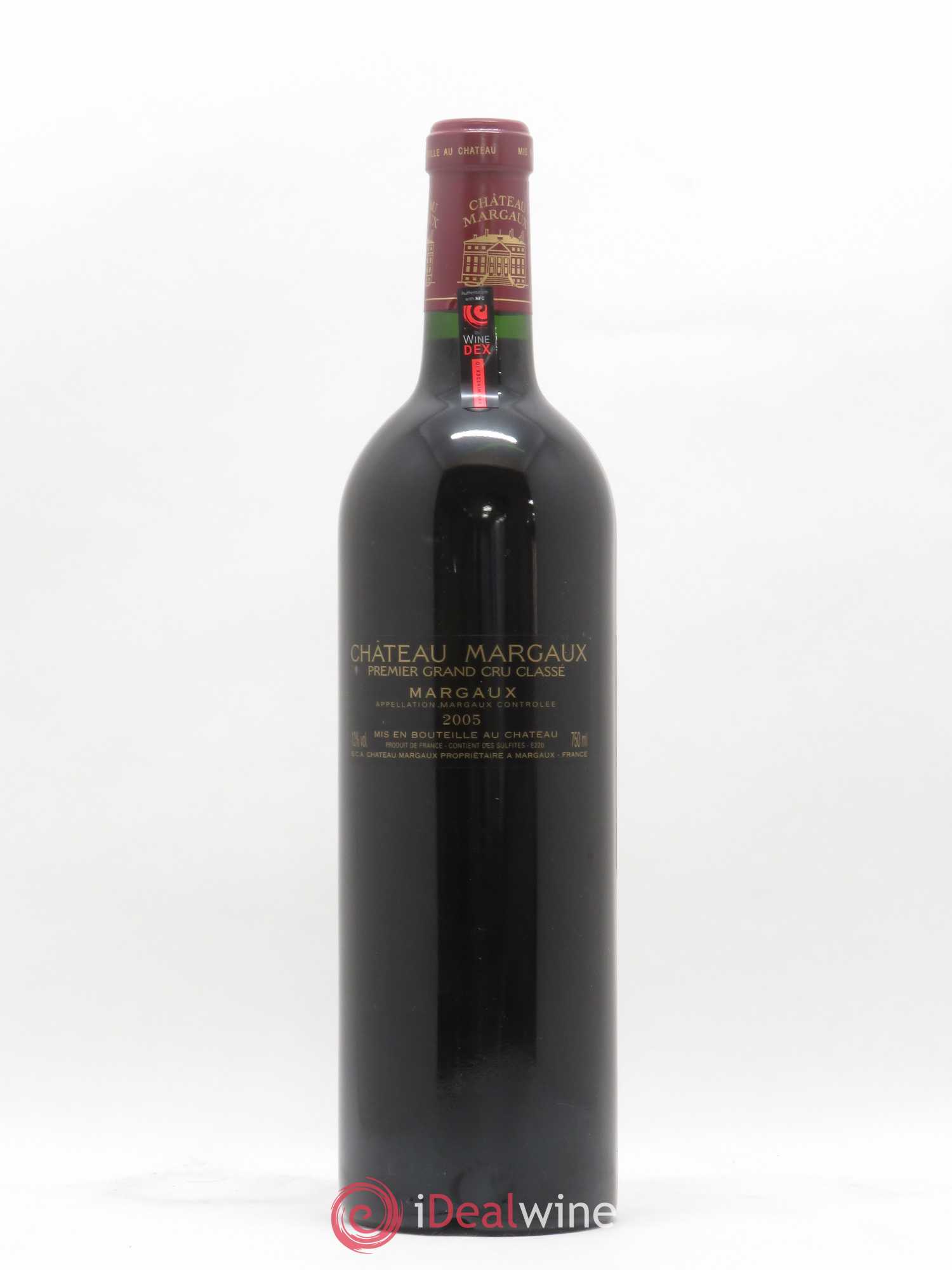 Château Margaux 1er Grand Cru Classé 2005 - Lot de 1 bouteille - 1